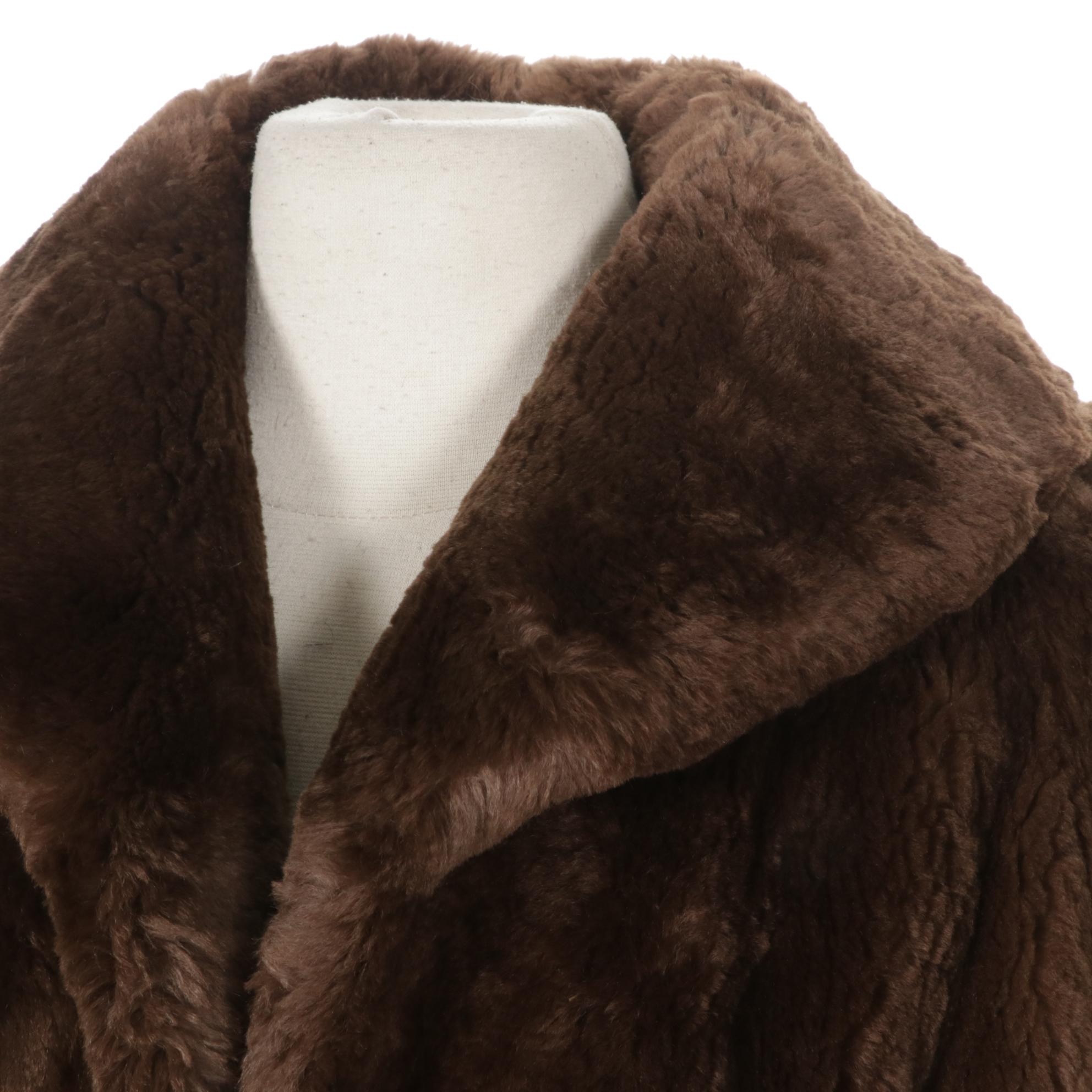 Sheared Beaver Fur Jacket, Mid-Late 20th C.
