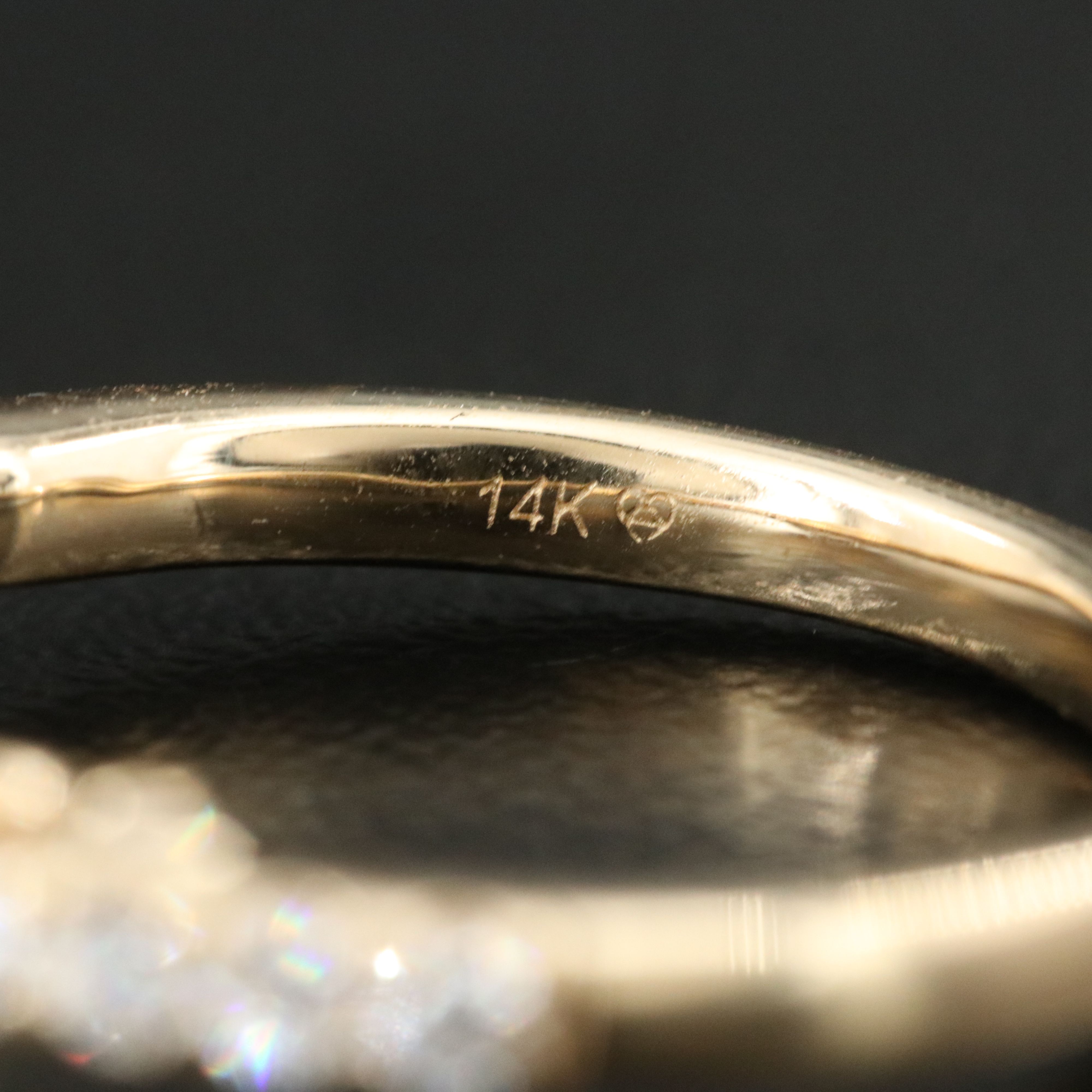 14K 1.48 CTW Lab Grown Diamond Ring