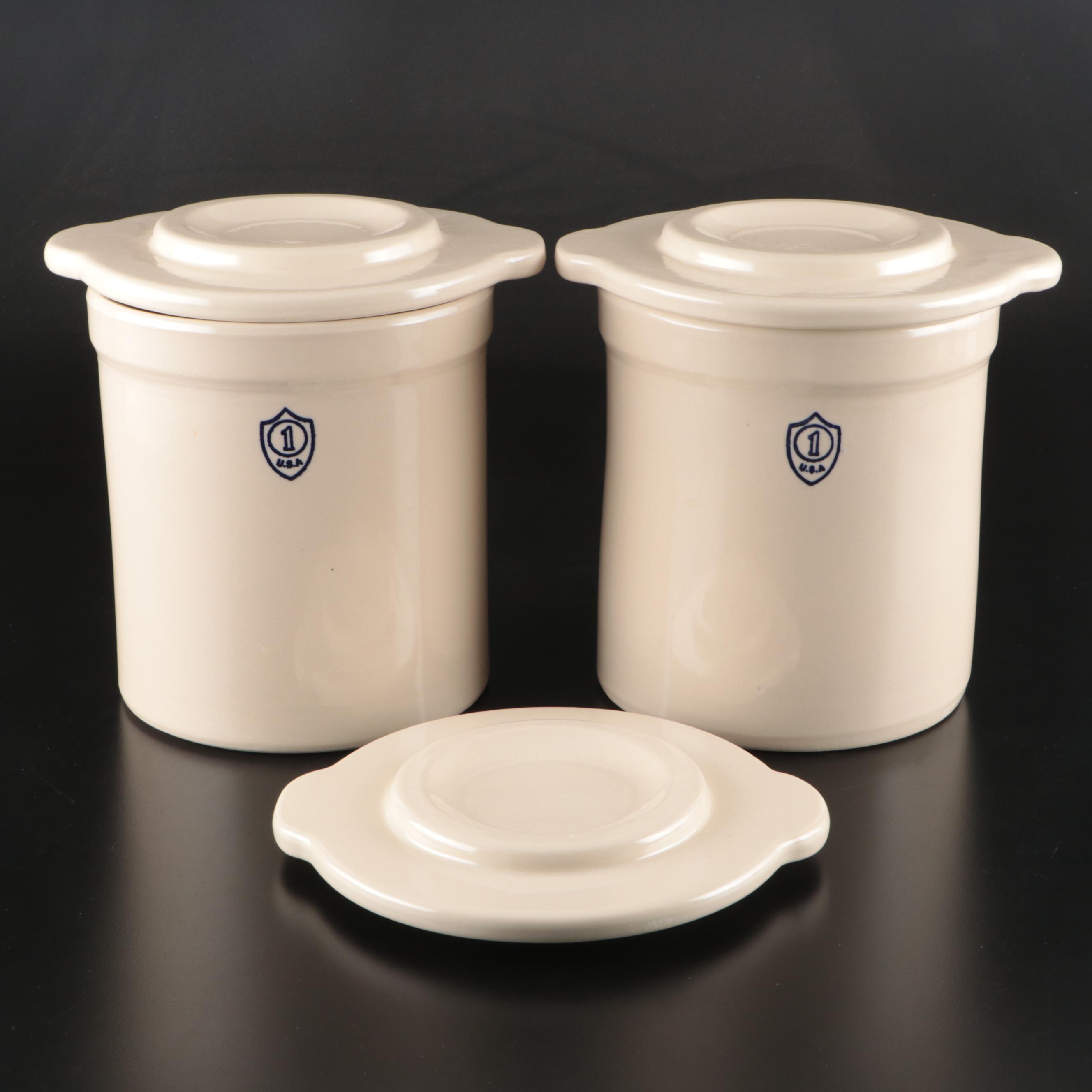 Ohio Stoneware Salt Glazed Crocks