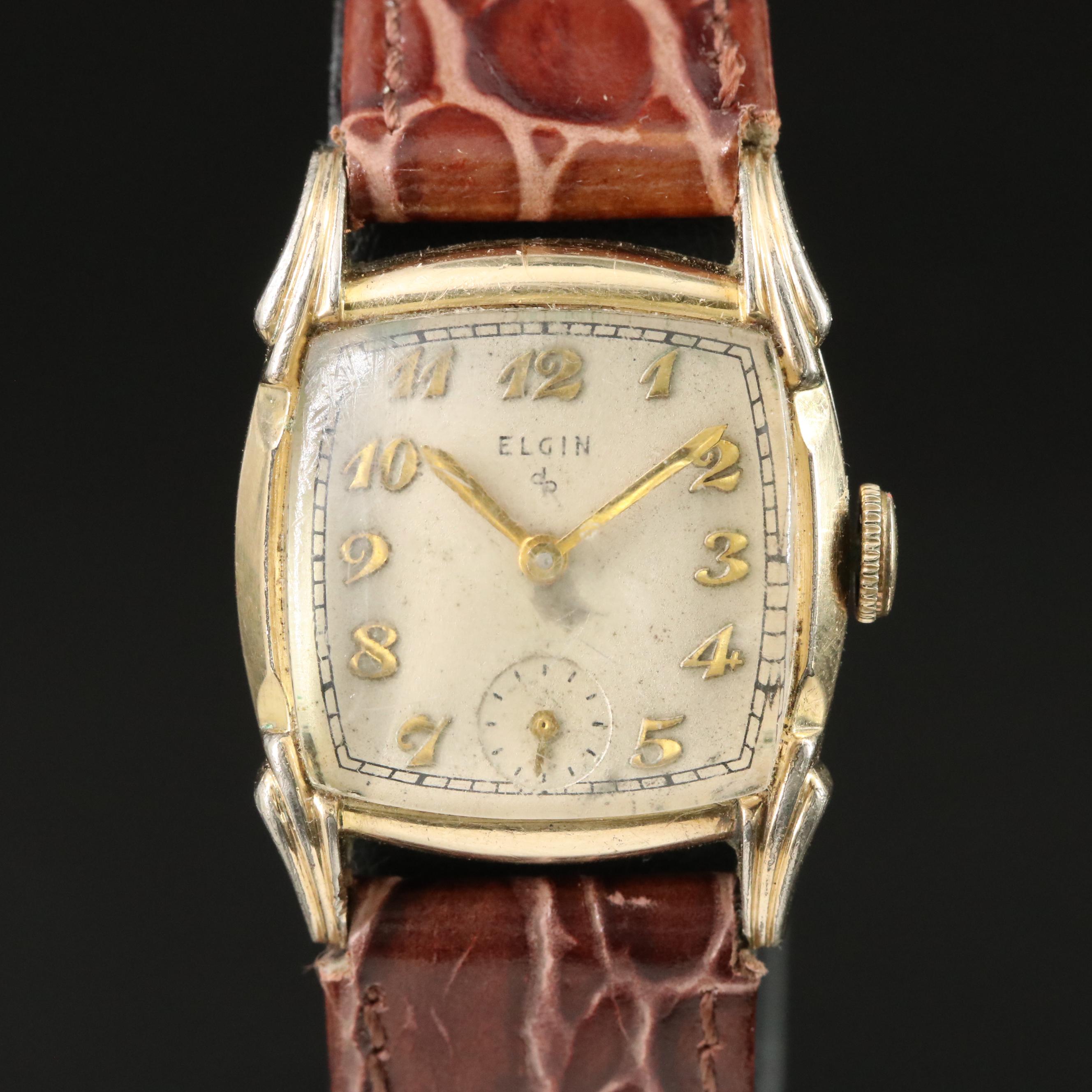 Vintage Elgin Stem Wind Watch