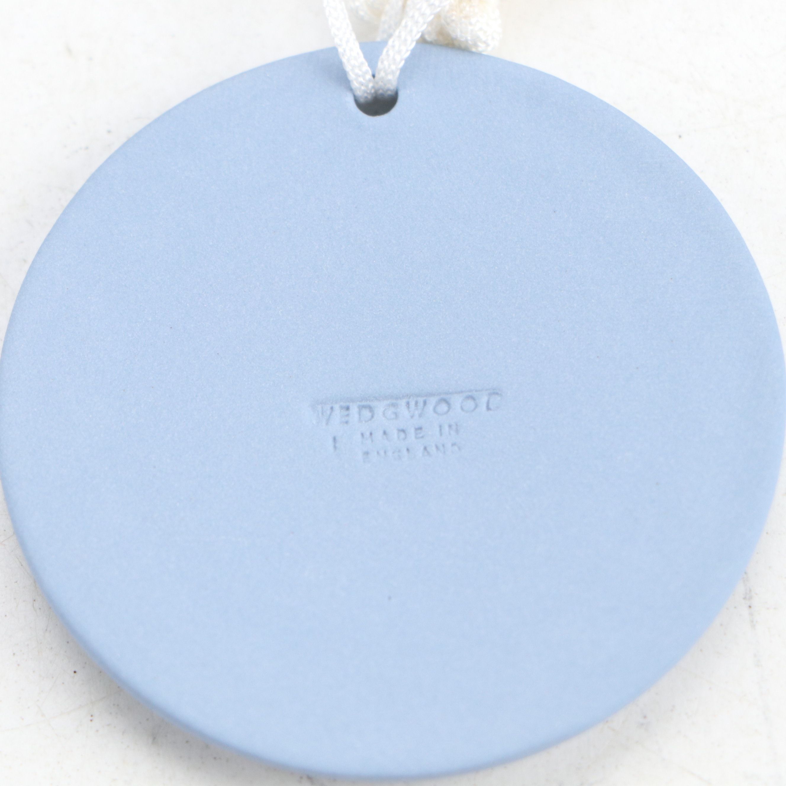 Wedgwood Jasperware Blue Annual Collector Ornaments, Early 21st Century