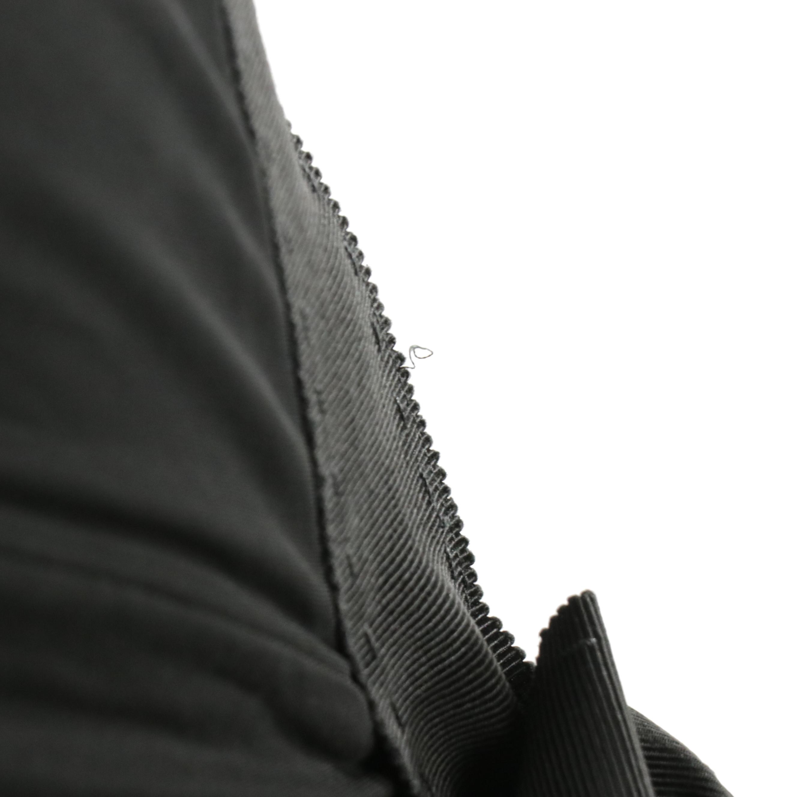 Roberto Cavalli Asymmetrical Draped Bow Skirt in Black Jersey Knit, With Tags