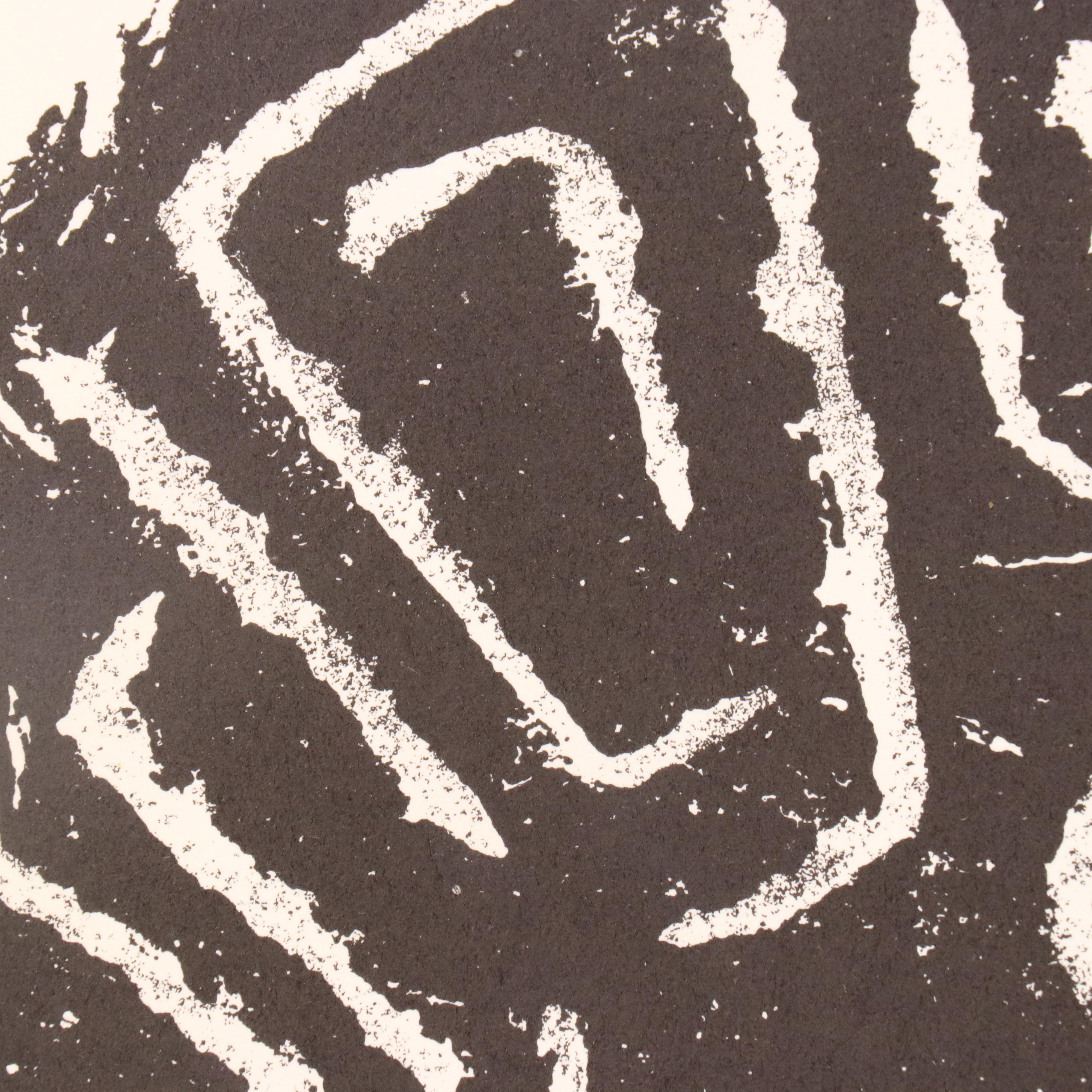 Raoul Ubac Lithograph "De Vides Trophées aux Armes de la Mort," 1974