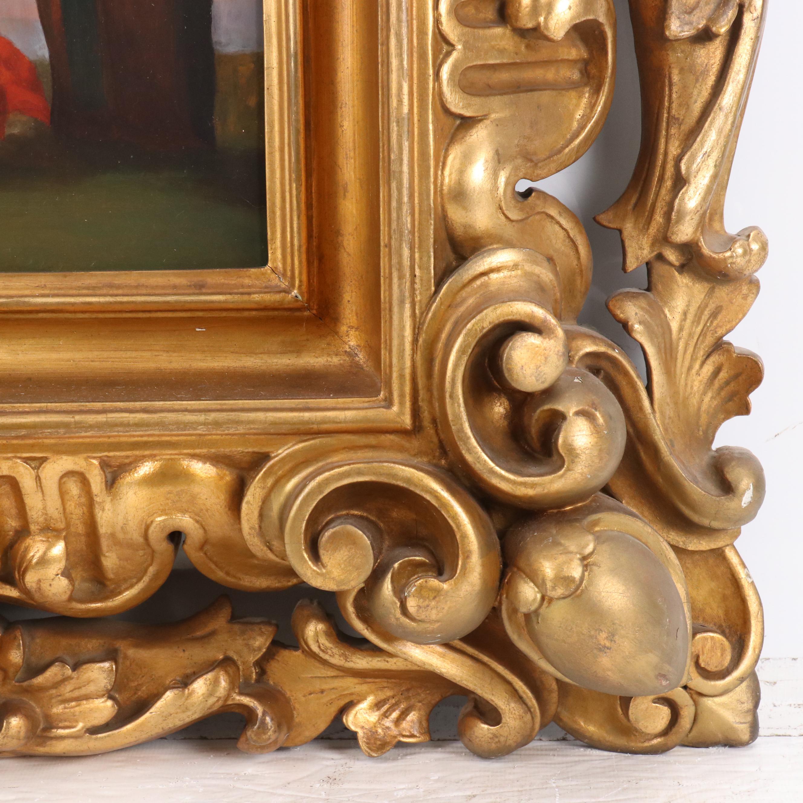 Russian Icon Painting Featuring Saint Alexander Nevsky, Mid-19th Century