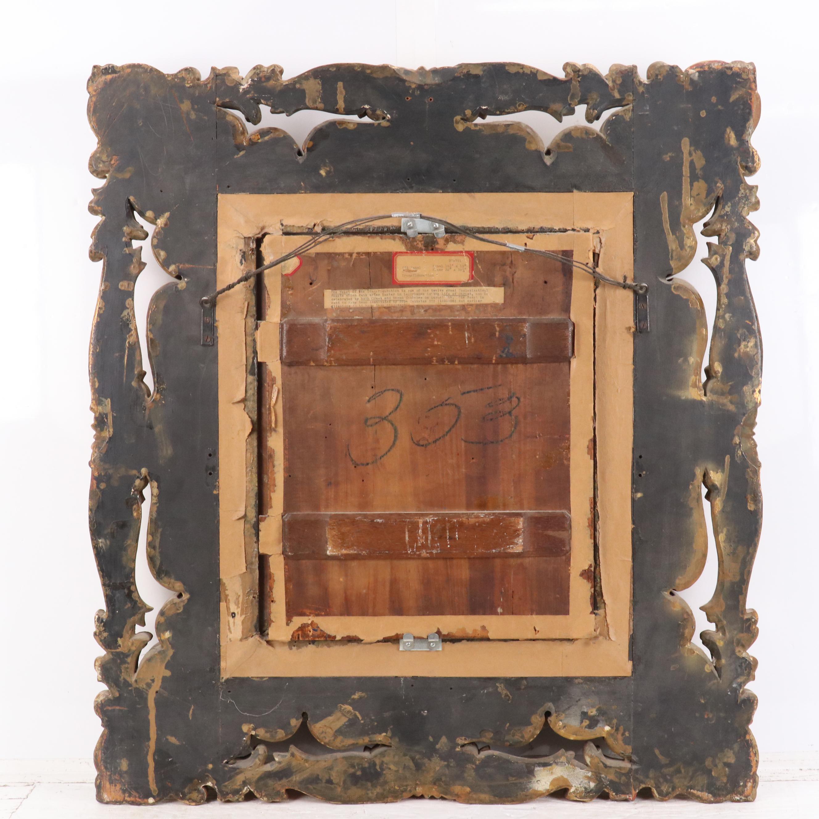 Russian Icon Painting Featuring Saint Alexander Nevsky, Mid-19th Century