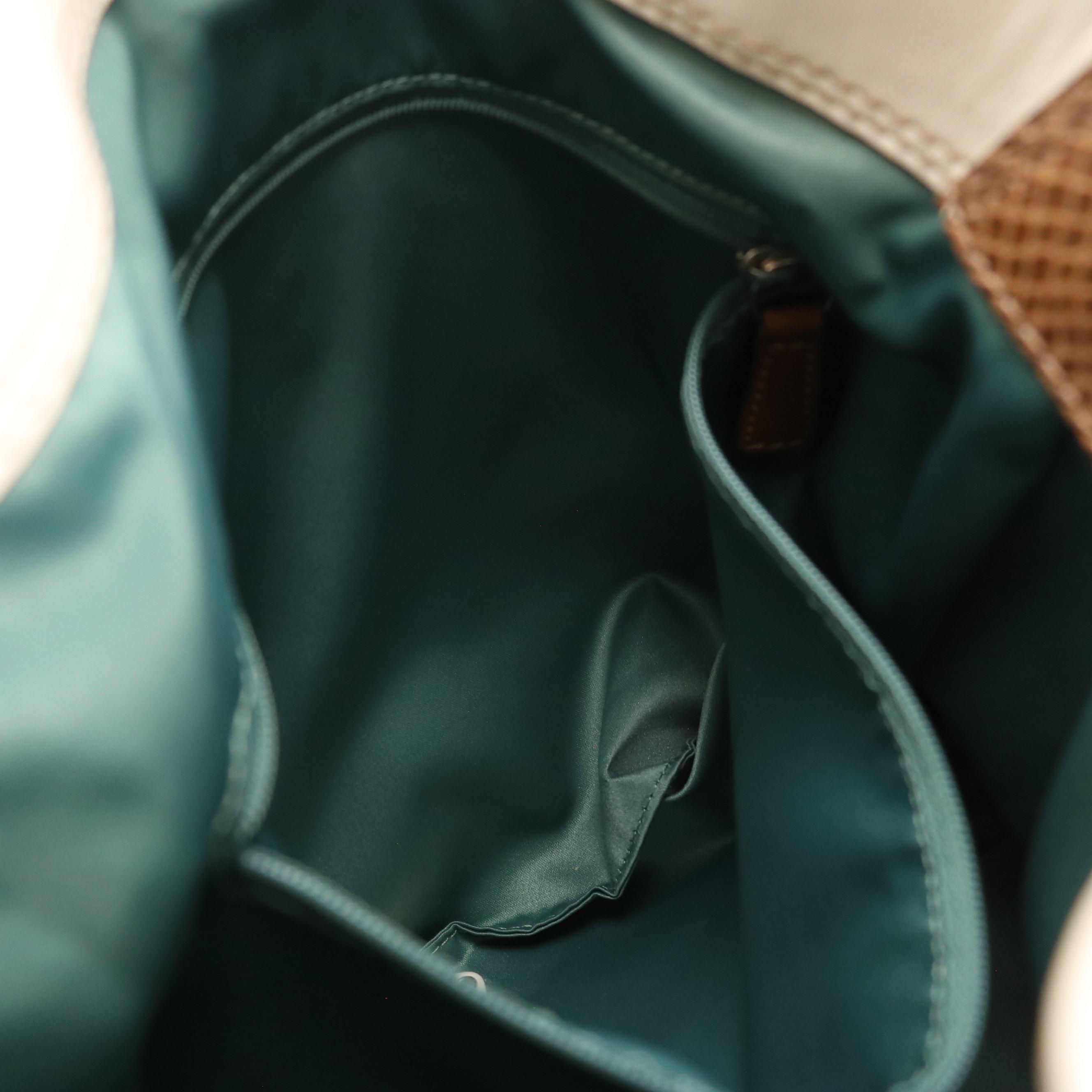 Coach Penelope Hobo Shoulder Bag in White Leather and Tumi Travel Bag