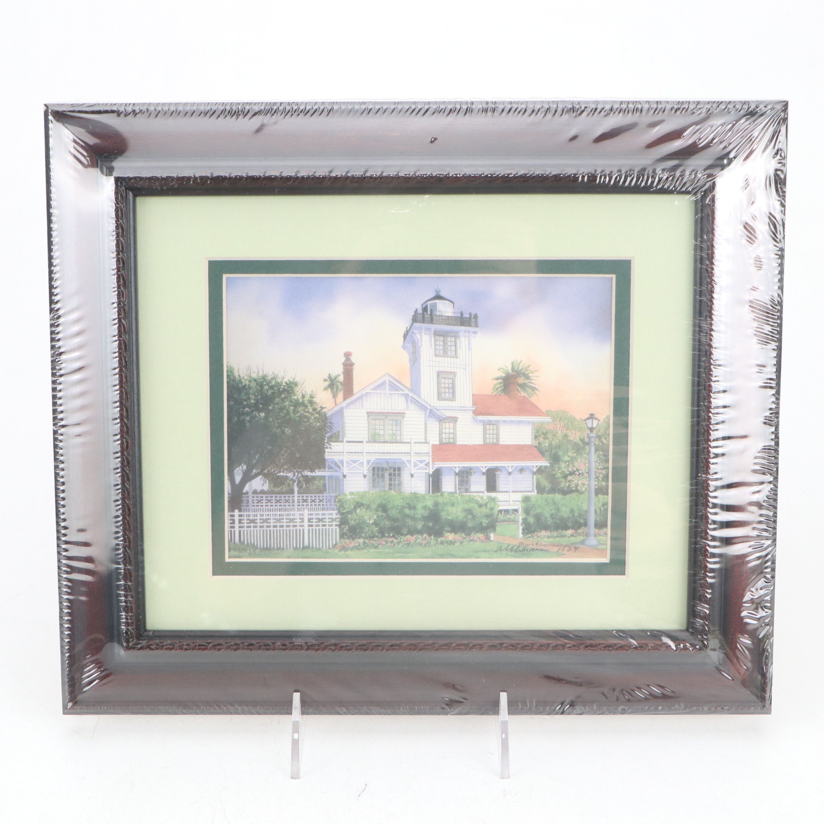 Harbour Lights Collector's Society Binders and Signed Print by Mark Sherman