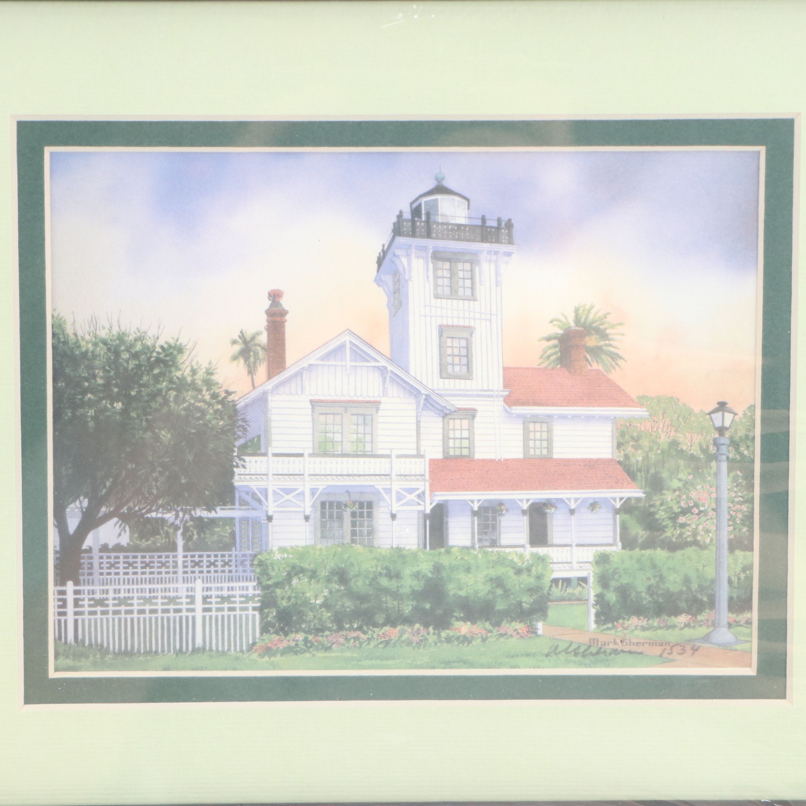 Harbour Lights Collector's Society Binders and Signed Print by Mark Sherman