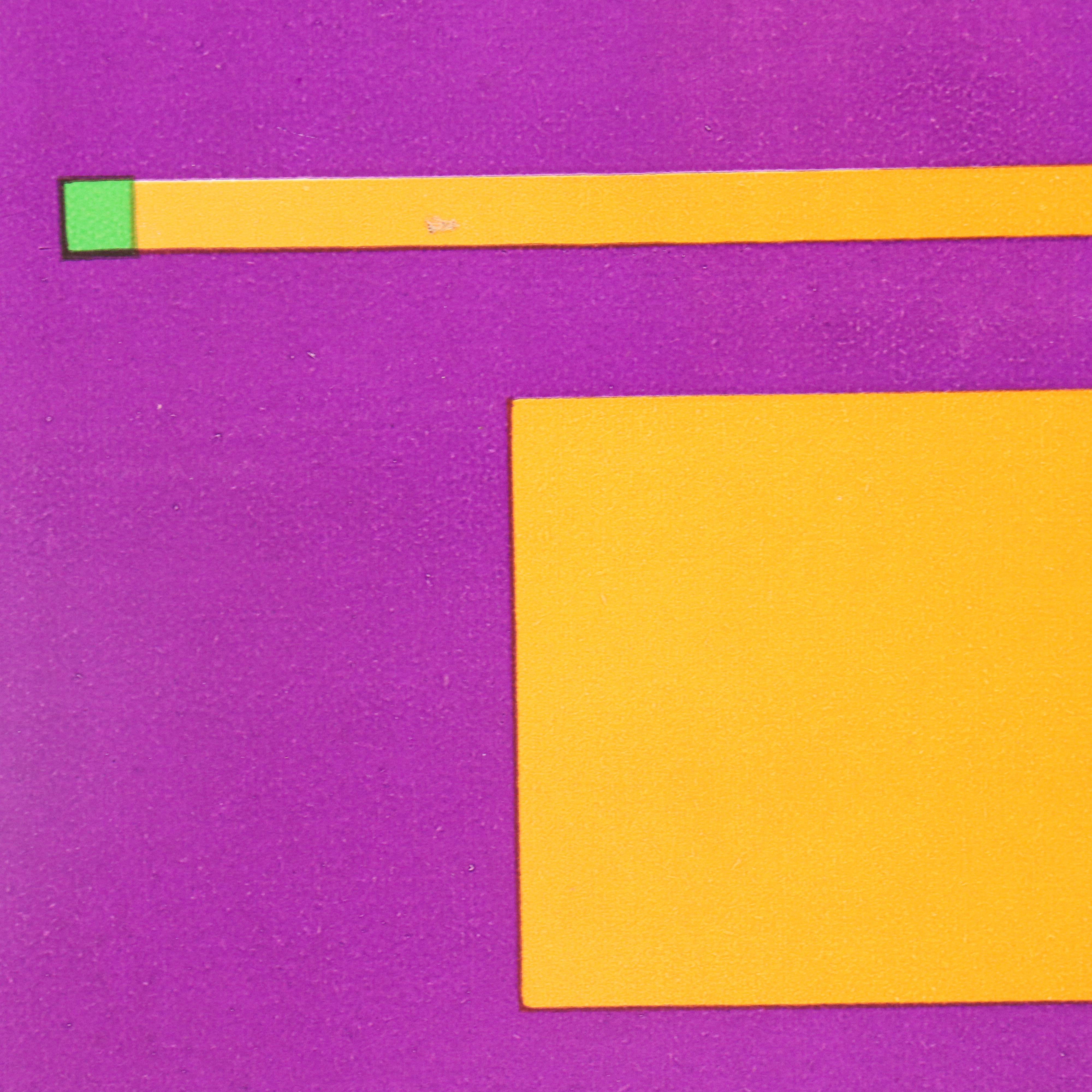 After Bruno Munari Lithograph Page Excerpt "Negativo-Positivo"