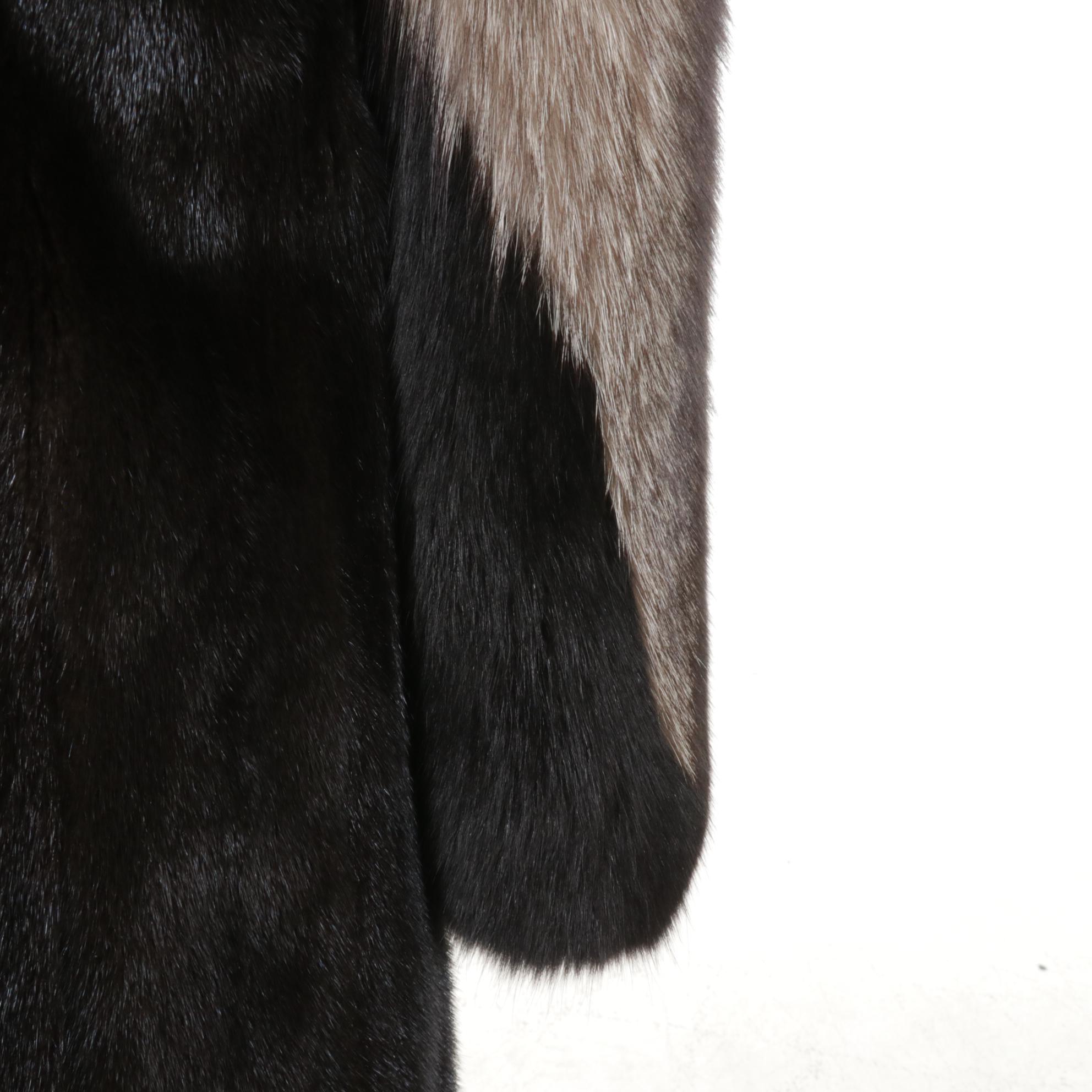 Platinum Fox Fur and Mink Fur Stroller by The Fur Centre