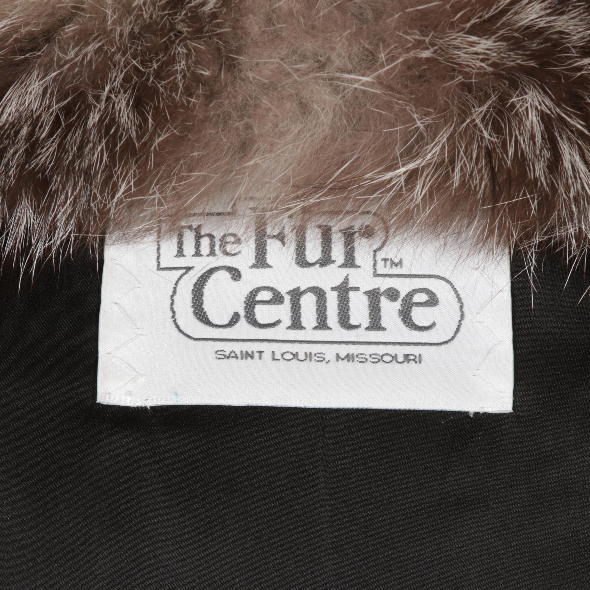 Platinum Fox Fur and Mink Fur Stroller by The Fur Centre