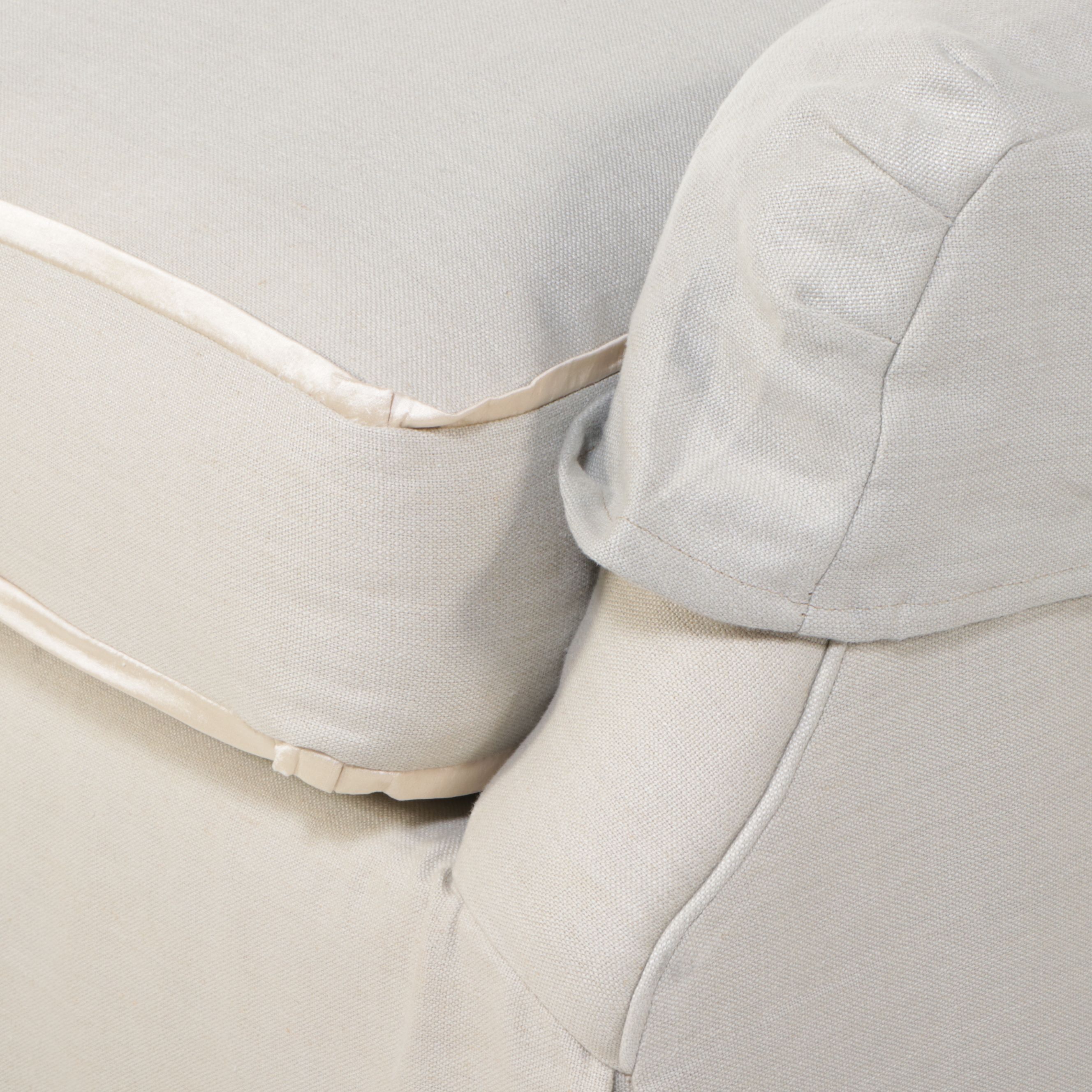 Hickory White Upholstered Loveseat