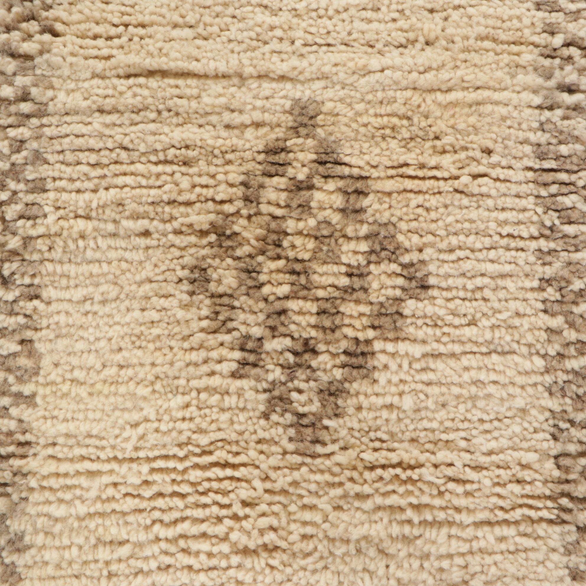 Pair of Hand-Knotted Moroccan Berber Accent Rugs
