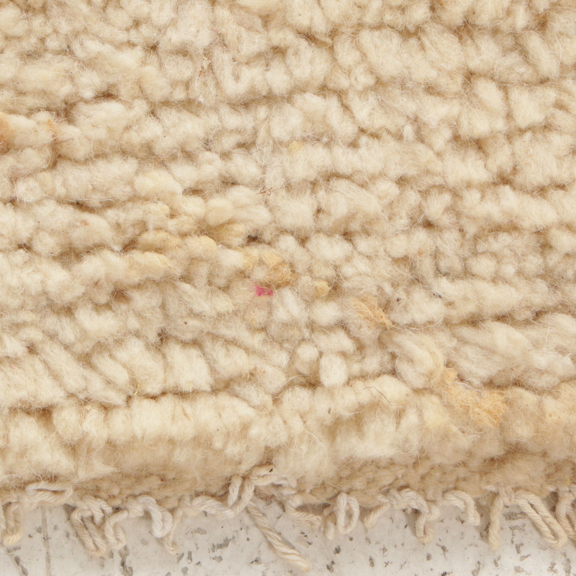 Pair of Hand-Knotted Moroccan Berber Accent Rugs