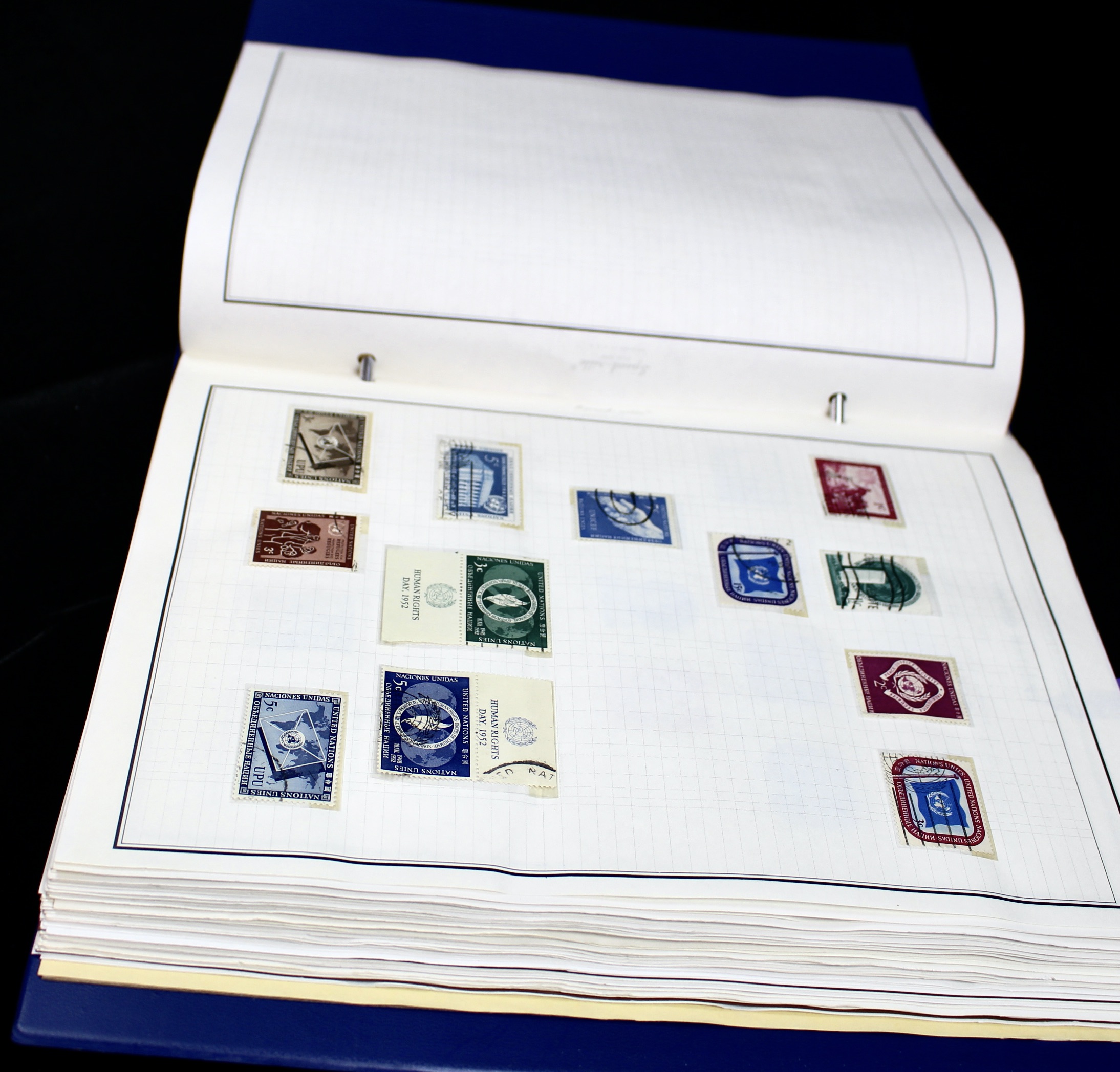 Mint Never Hinged U.N. Stamp Collection, 1951 to 1982