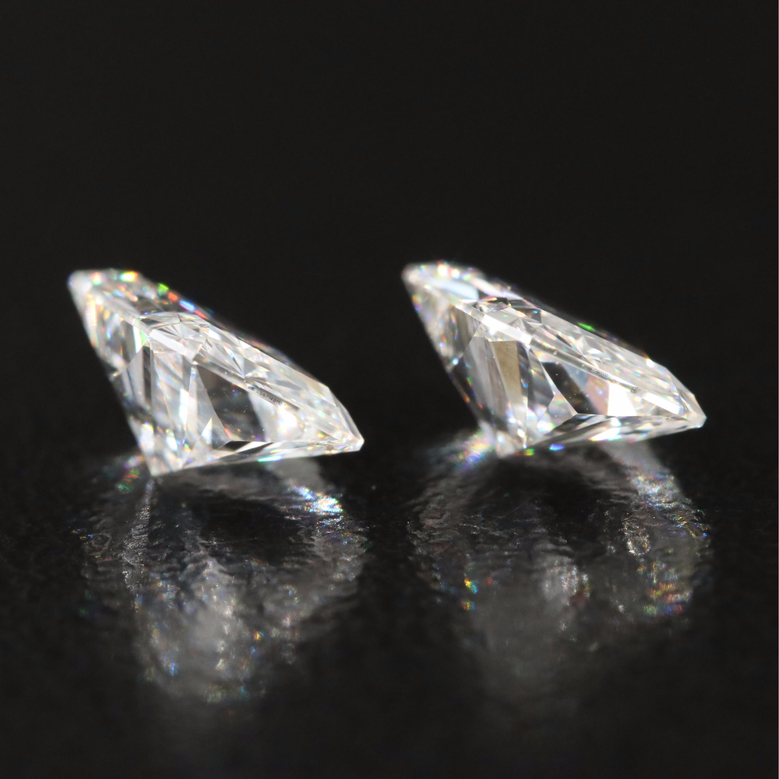 Loose 2.64 CTW Lab Grown Diamonds with IGI Reports