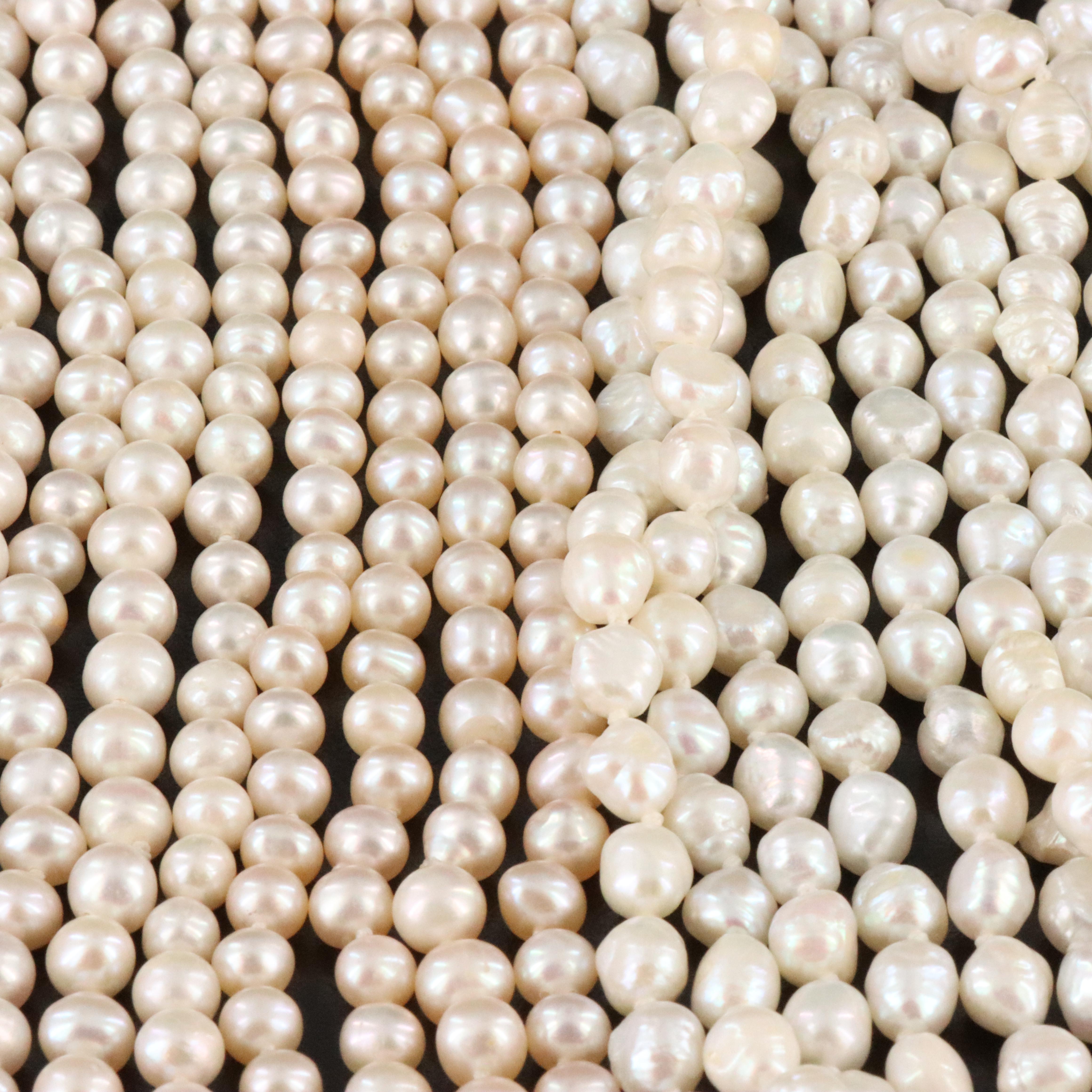 Endless Pearl Necklace Collection