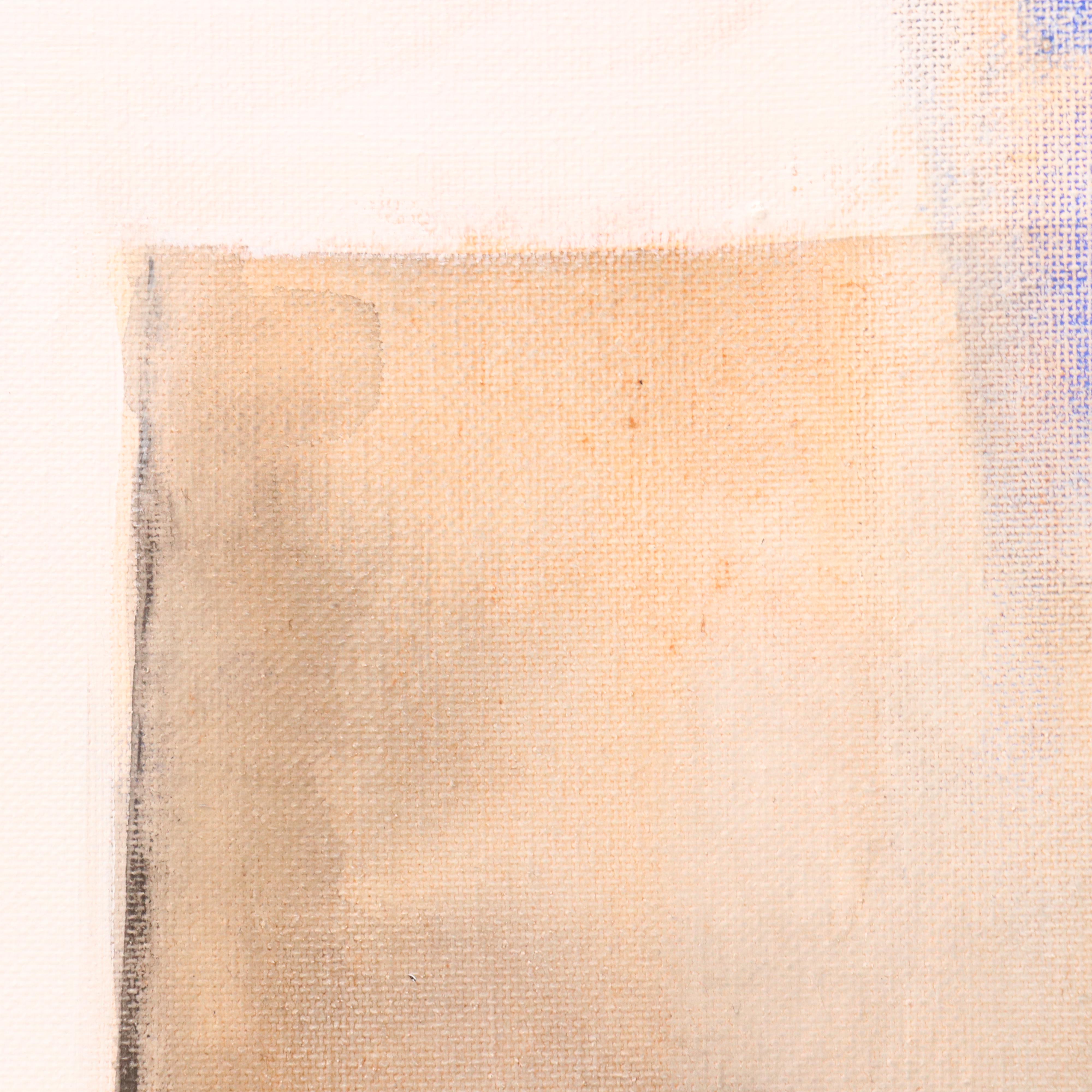 Milagros Pongo Abstract Mixed Media Painting, 21st Century