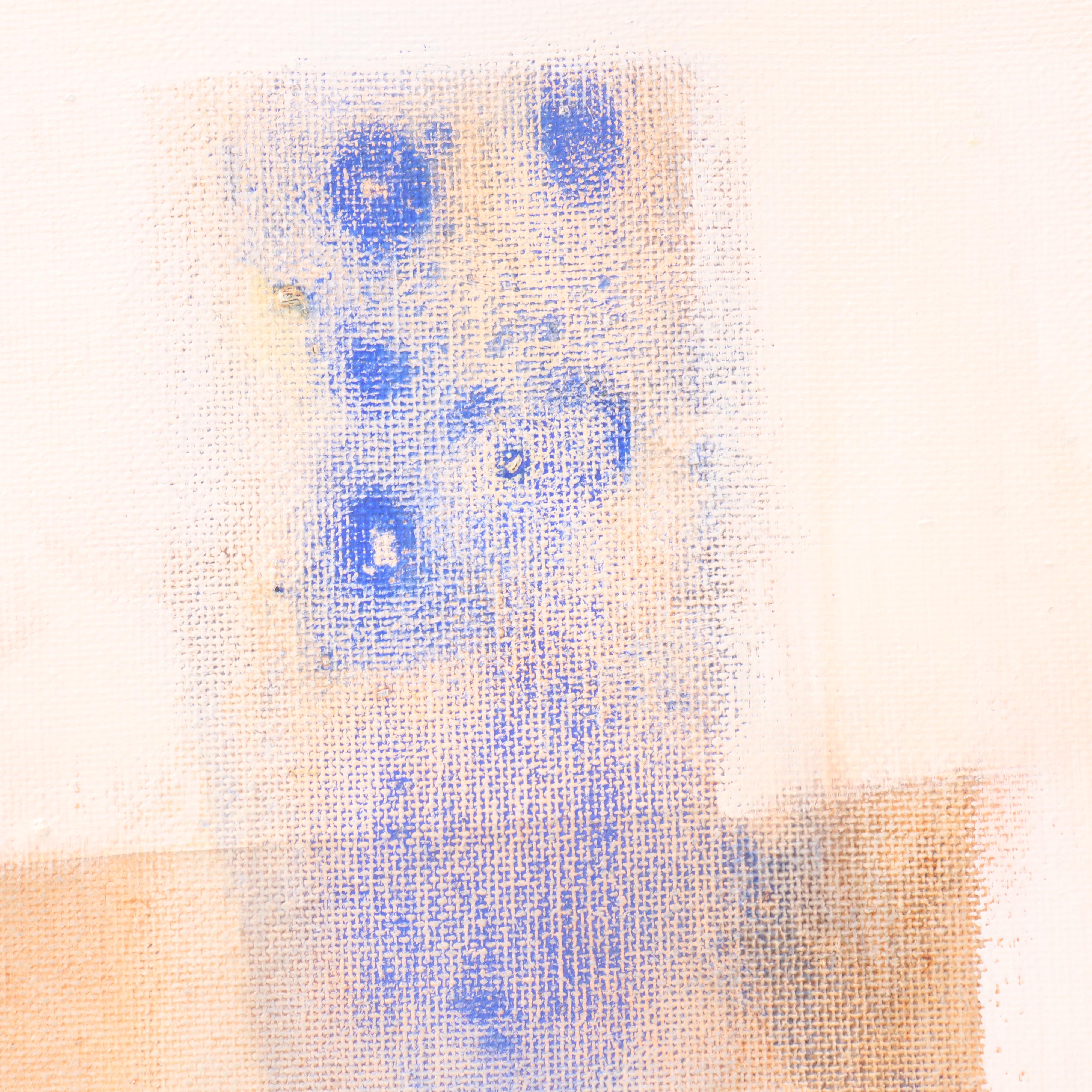 Milagros Pongo Abstract Mixed Media Painting, 21st Century