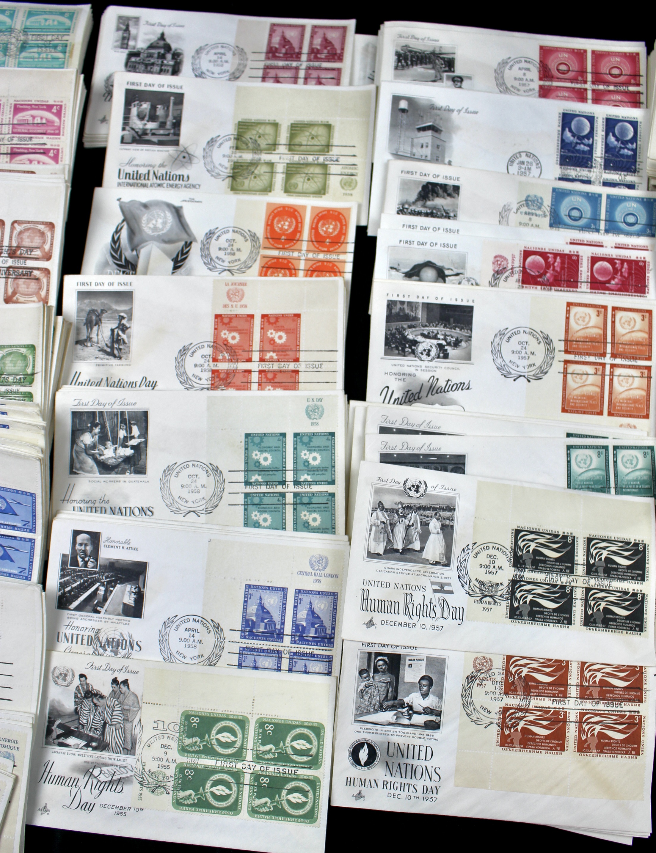 United Nations First Day Cover Collection