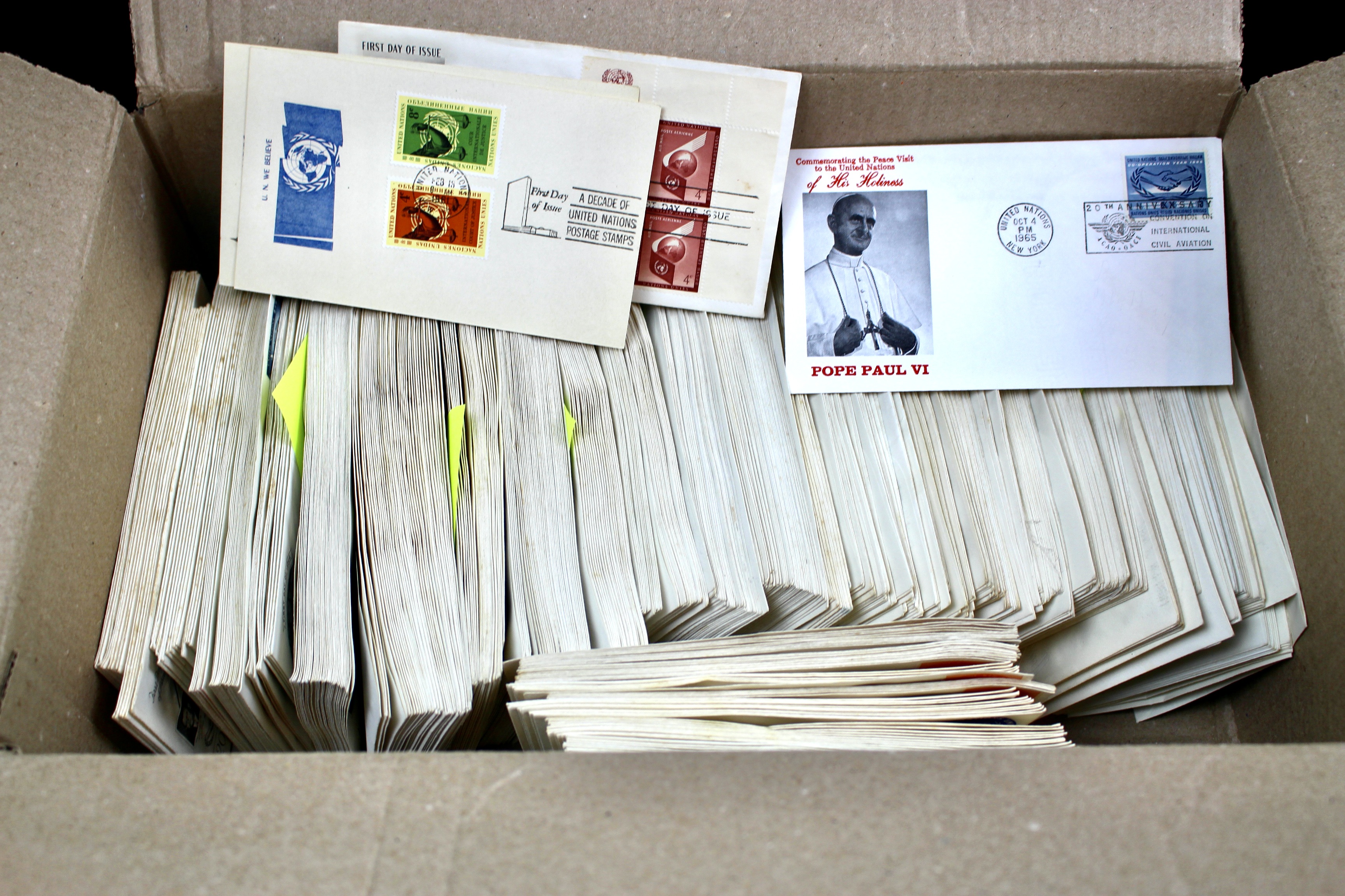 United Nations First Day Cover Collection