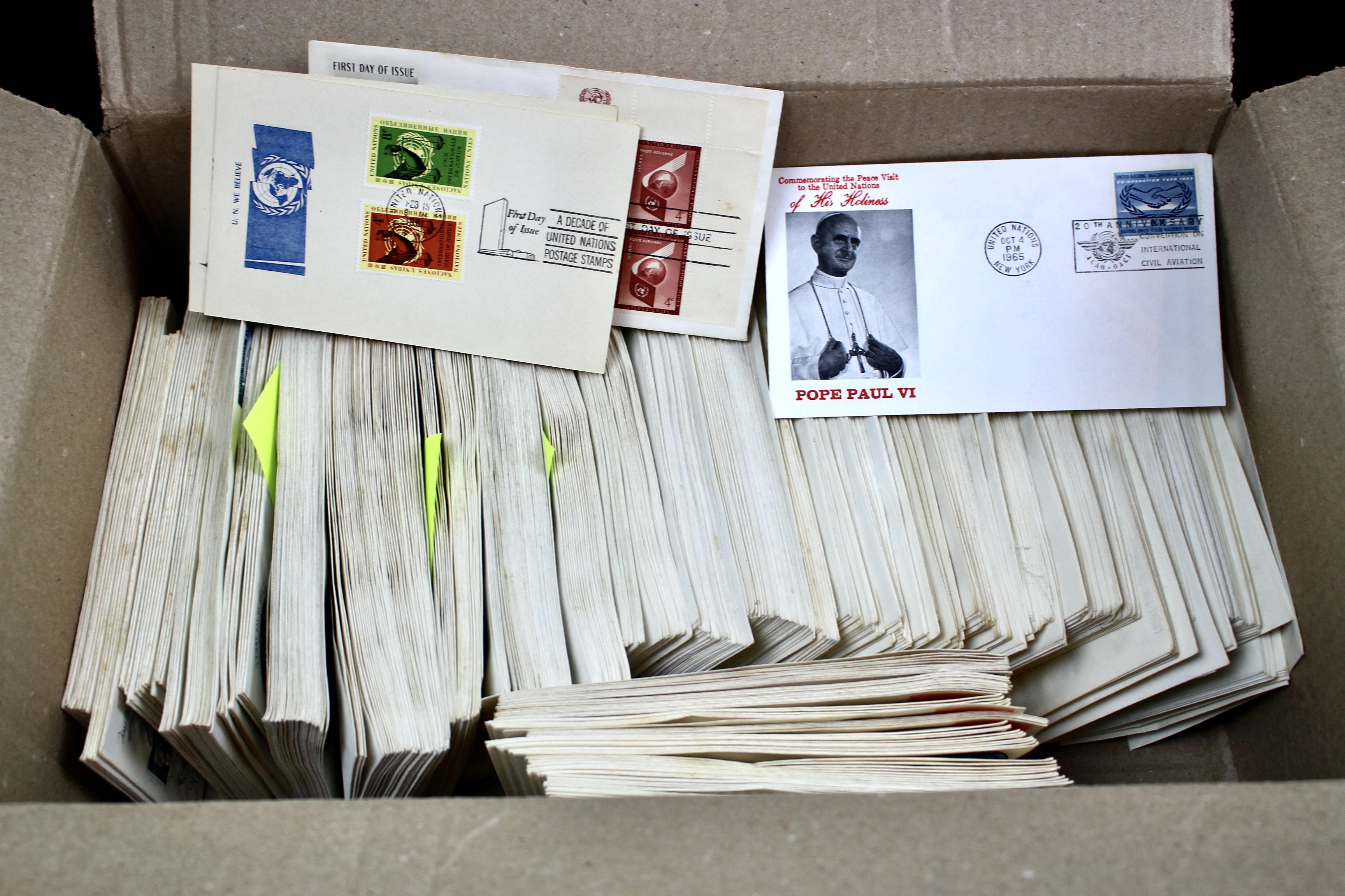 United Nations First Day Cover Collection