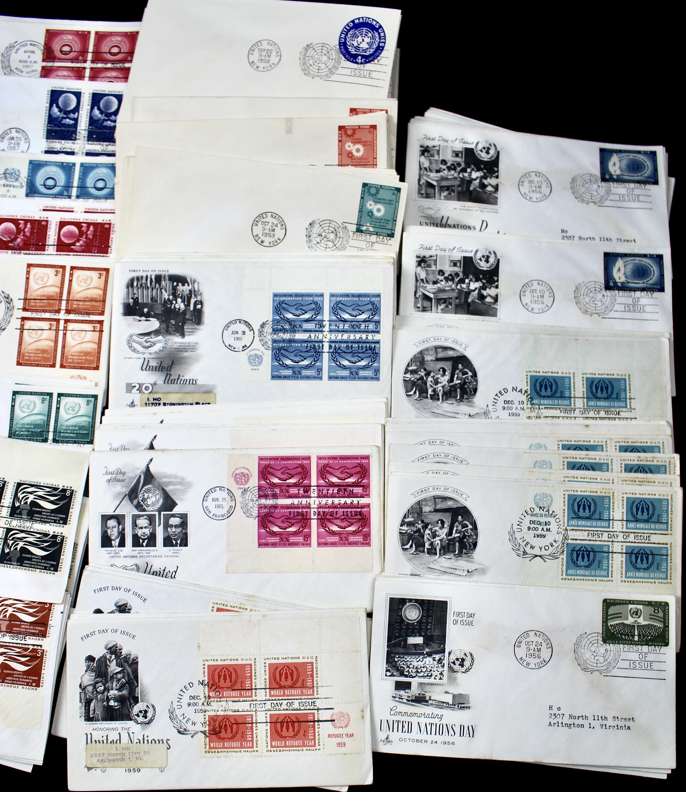 United Nations First Day Cover Collection