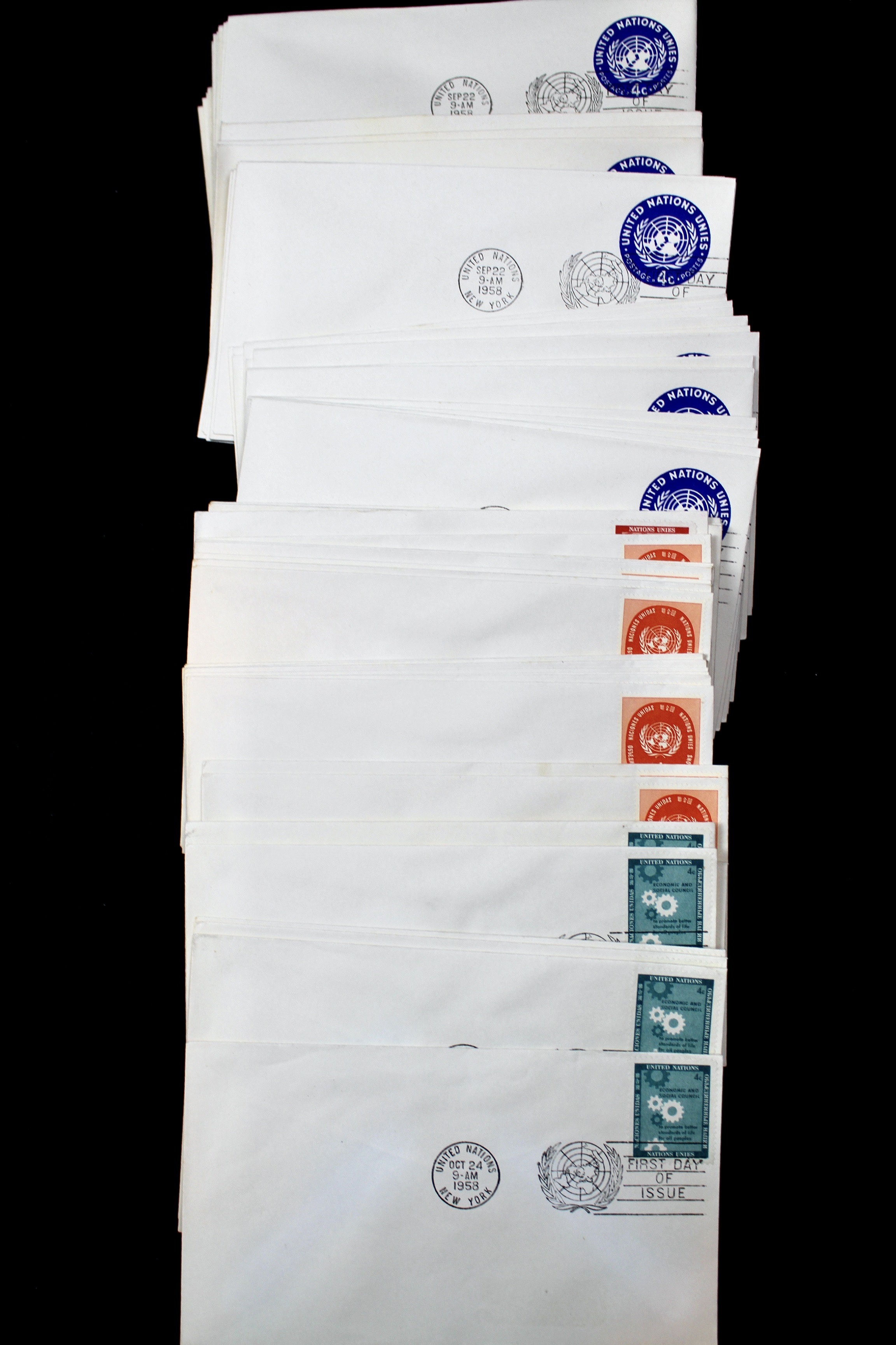 United Nations First Day Cover Collection