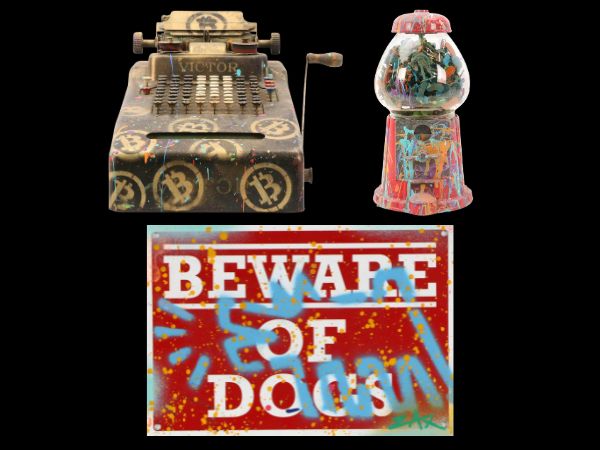 E X H I B I T: E.M. Zax Modernist Multimedia Art