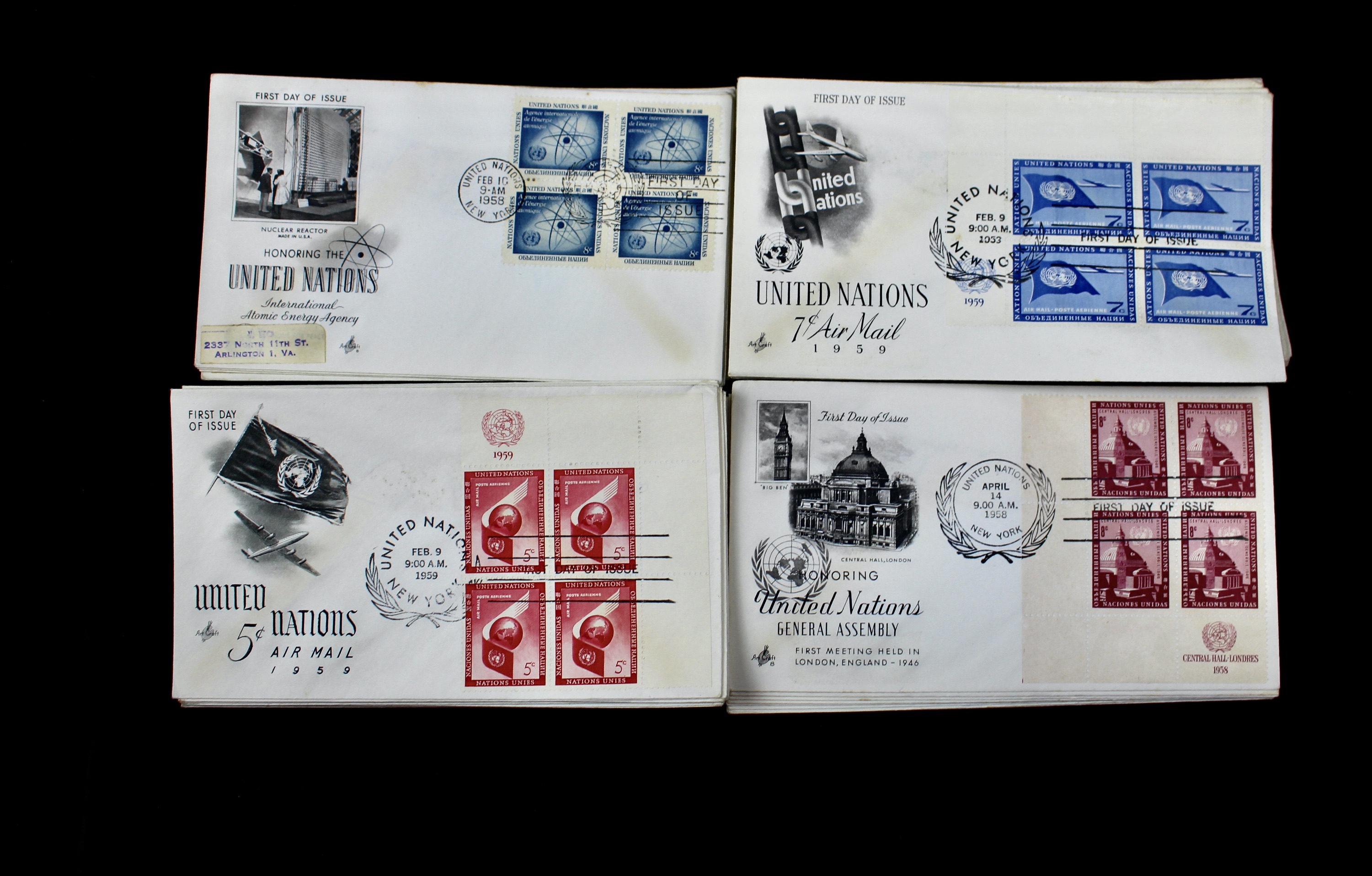 United Nations First Day Cover Collection