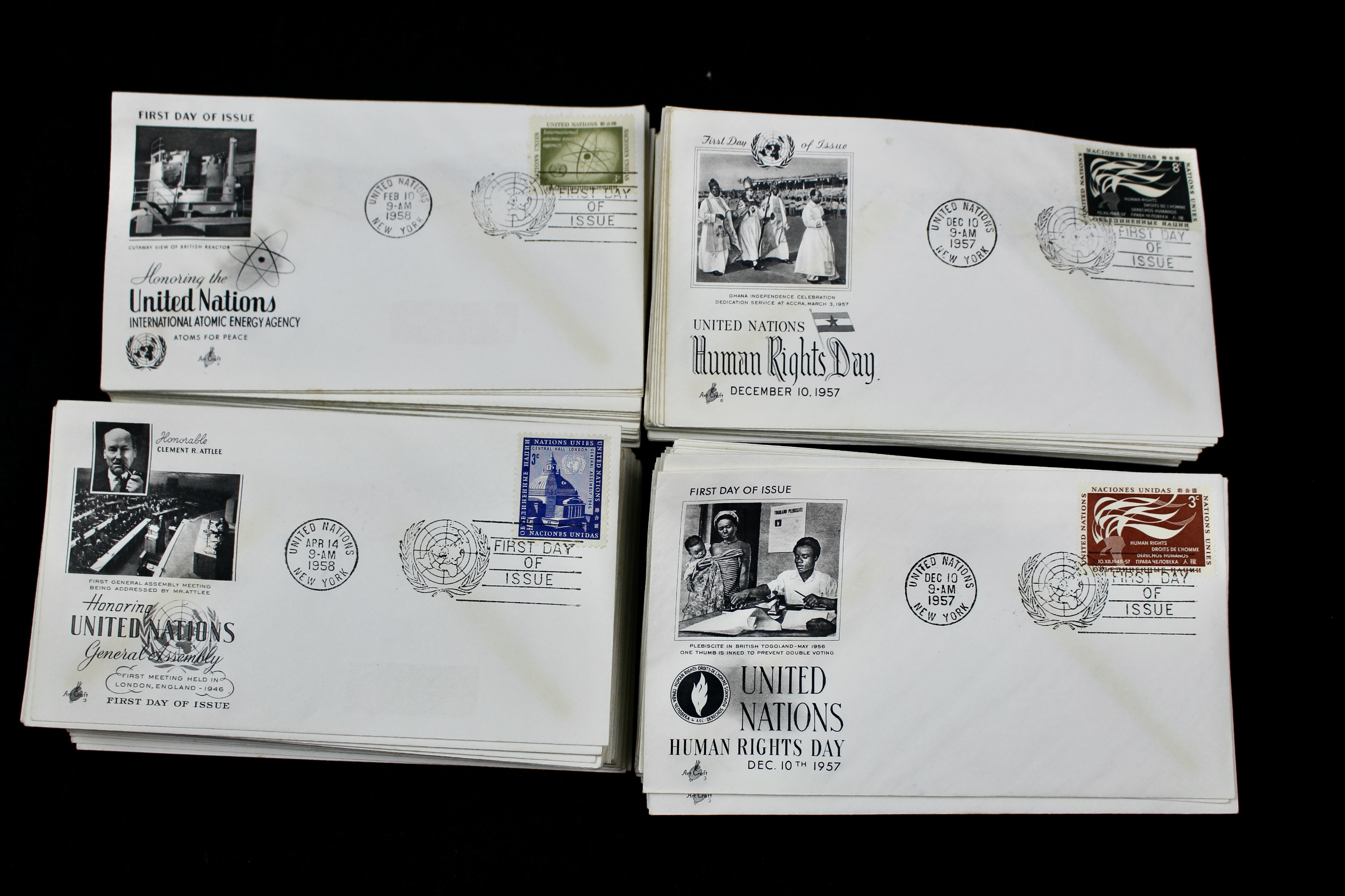 United Nations First Day Cover Collection