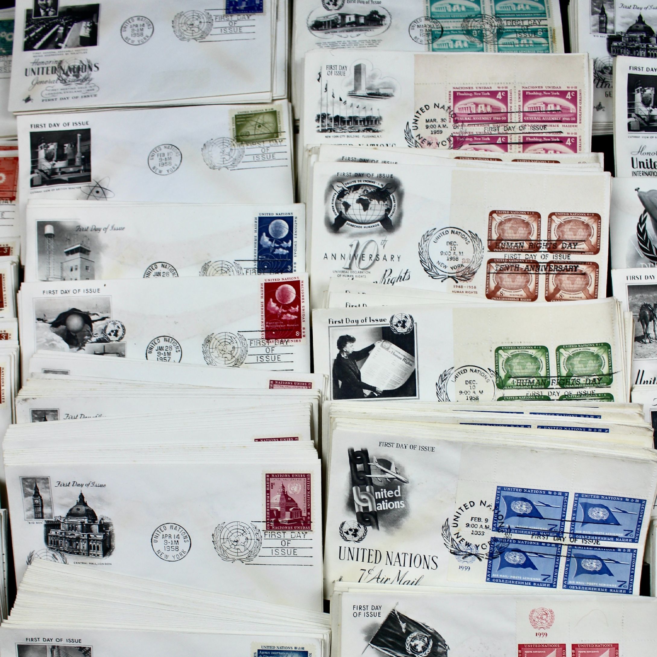 United Nations First Day Cover Collection