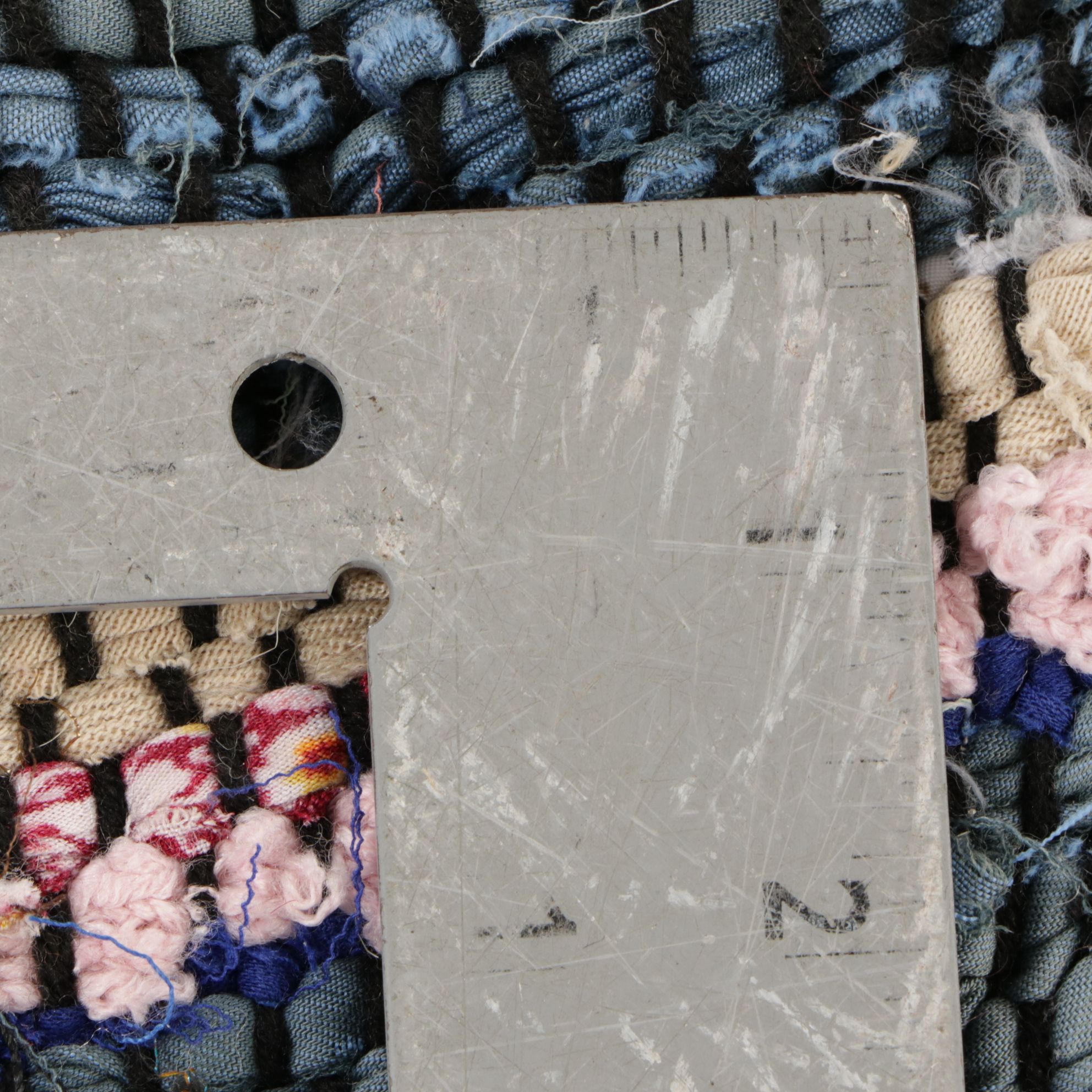 Pair of Hand-Knotted Boucherouite Accent Rugs