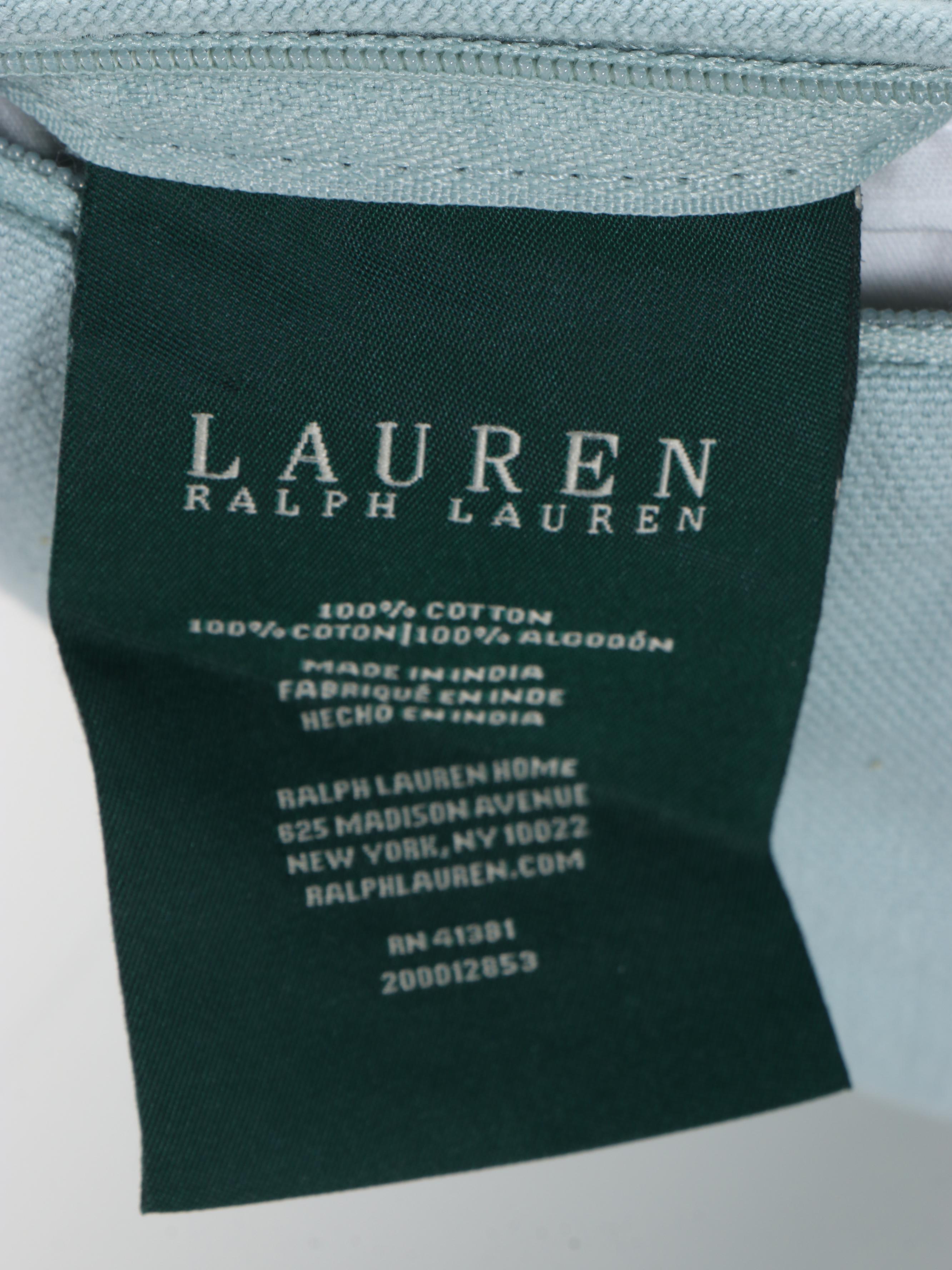 Ralph Lauren and Other Decorative Pillows