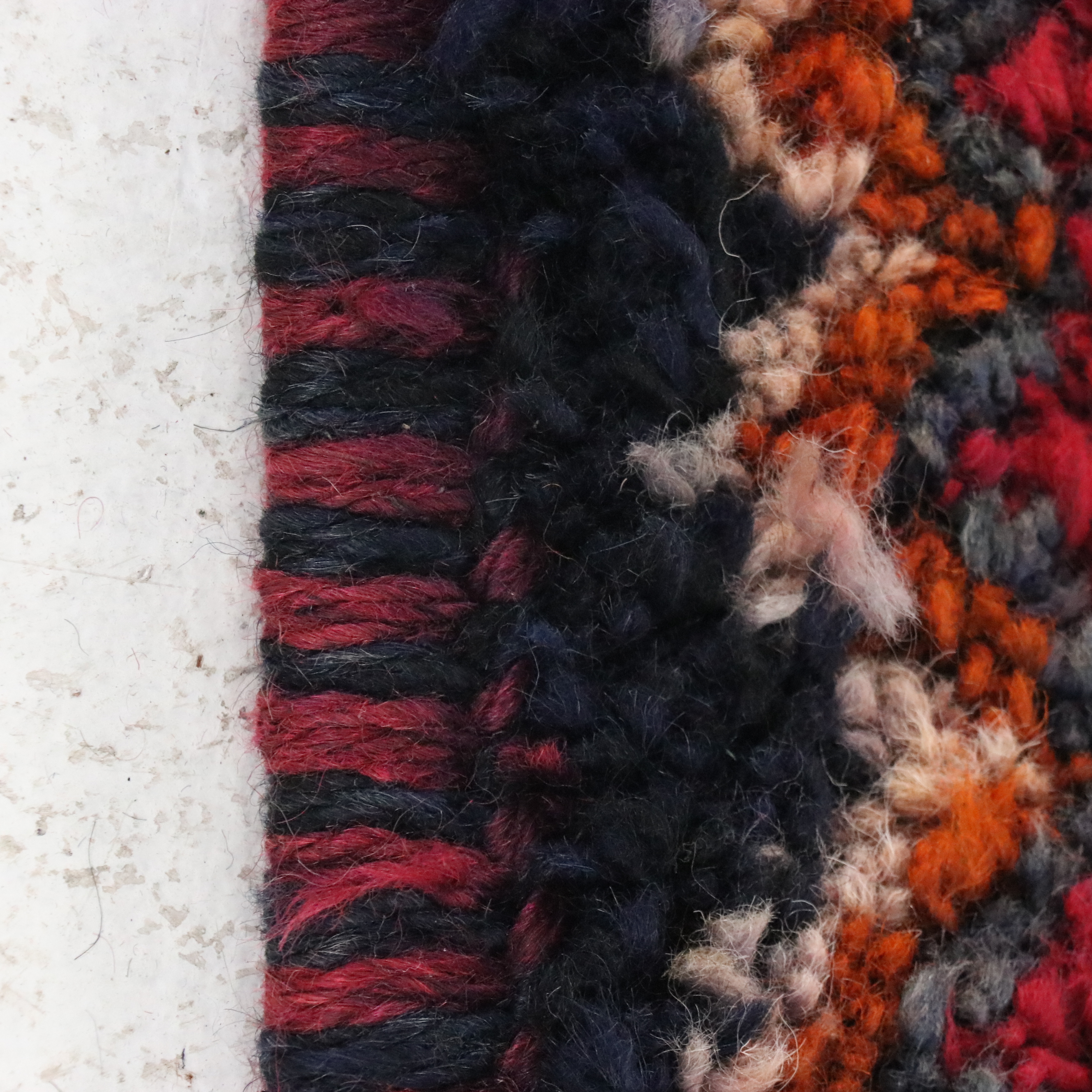 3'5 x 10'7 Hand-Knotted Moroccan Berber Long Rug