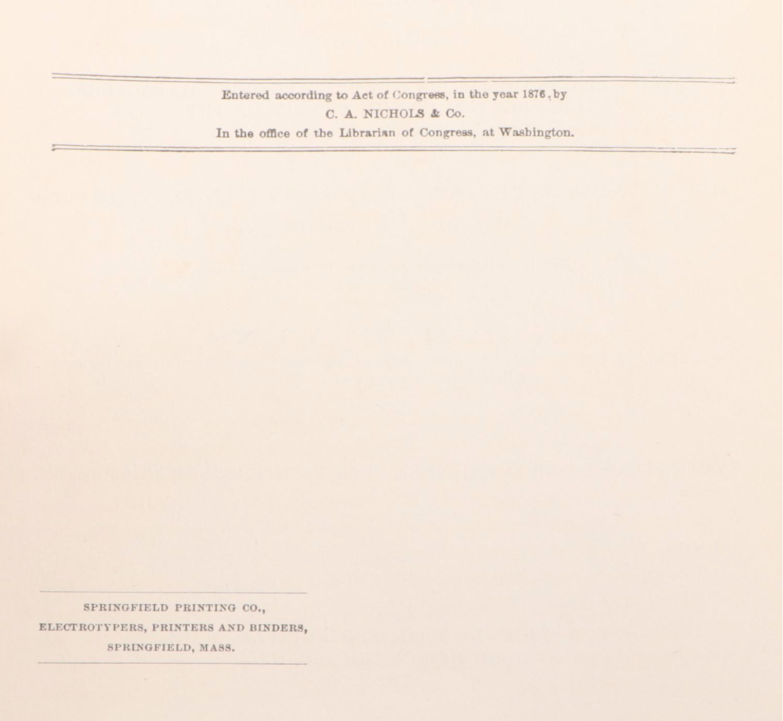 Illustrated "Our First Century" by R. M. Devens, 1882