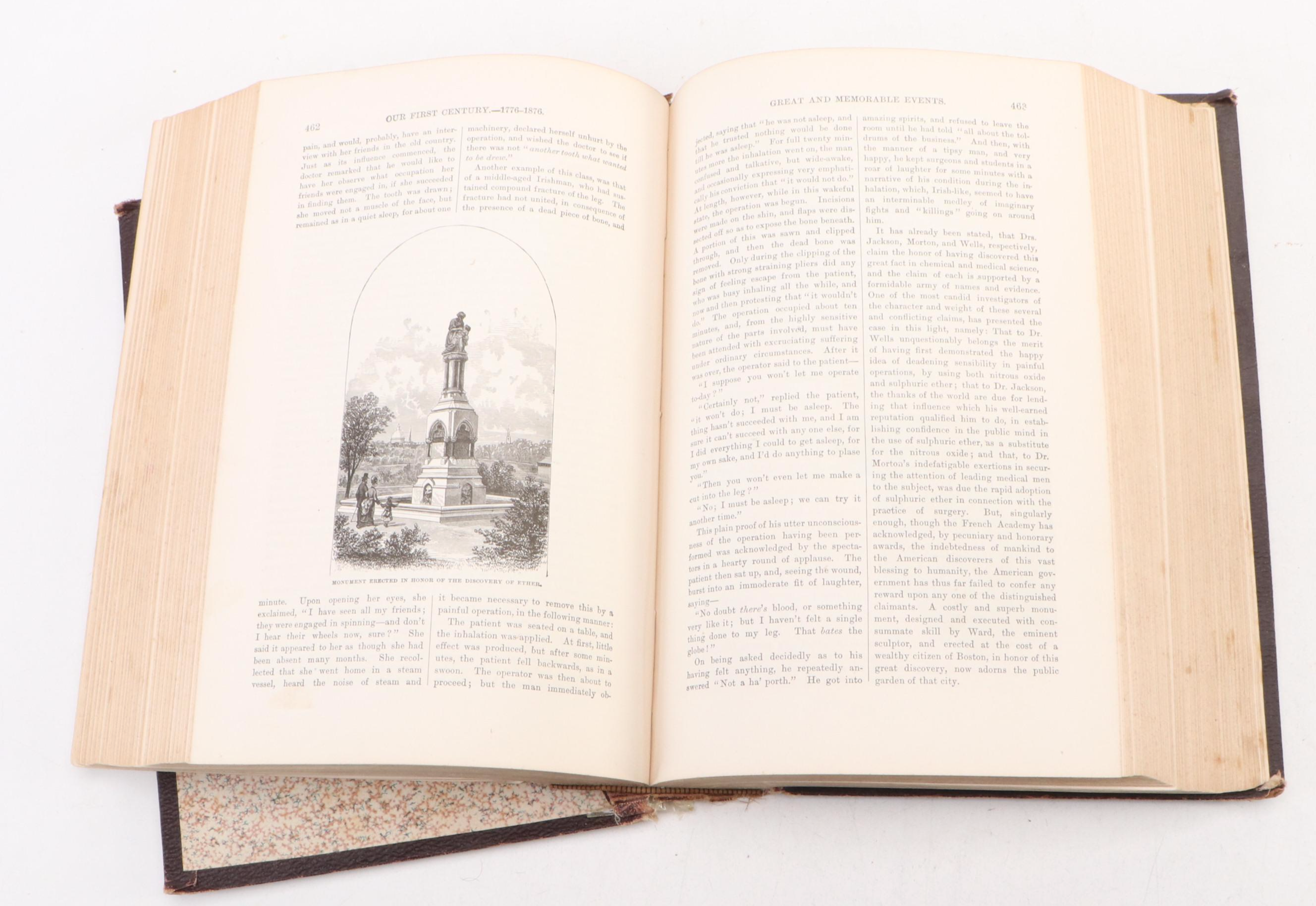 Illustrated "Our First Century" by R. M. Devens, 1882