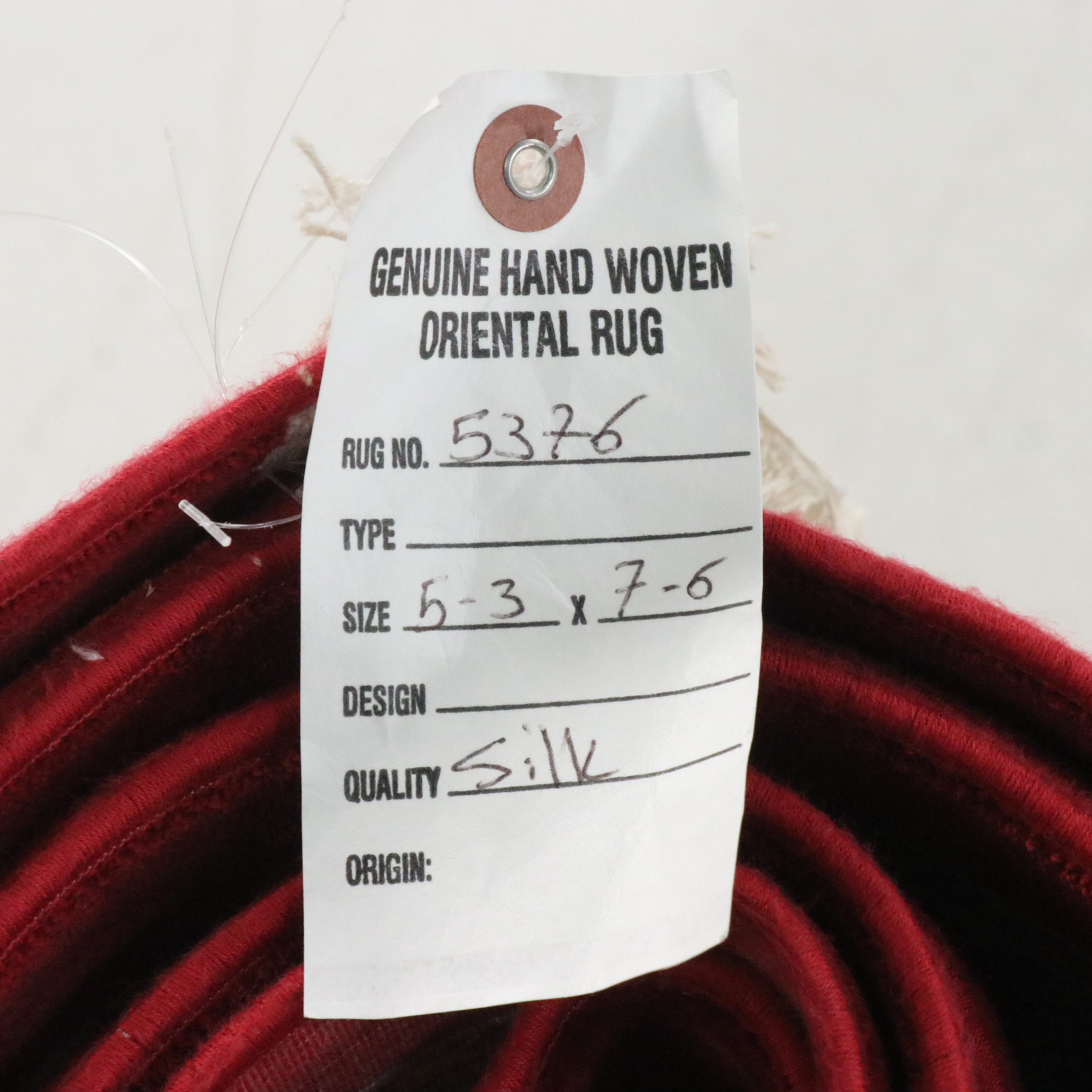 5'1 x 8'1 Hand-Knotted Signed Turkish Ghiordes Silk Area Rug