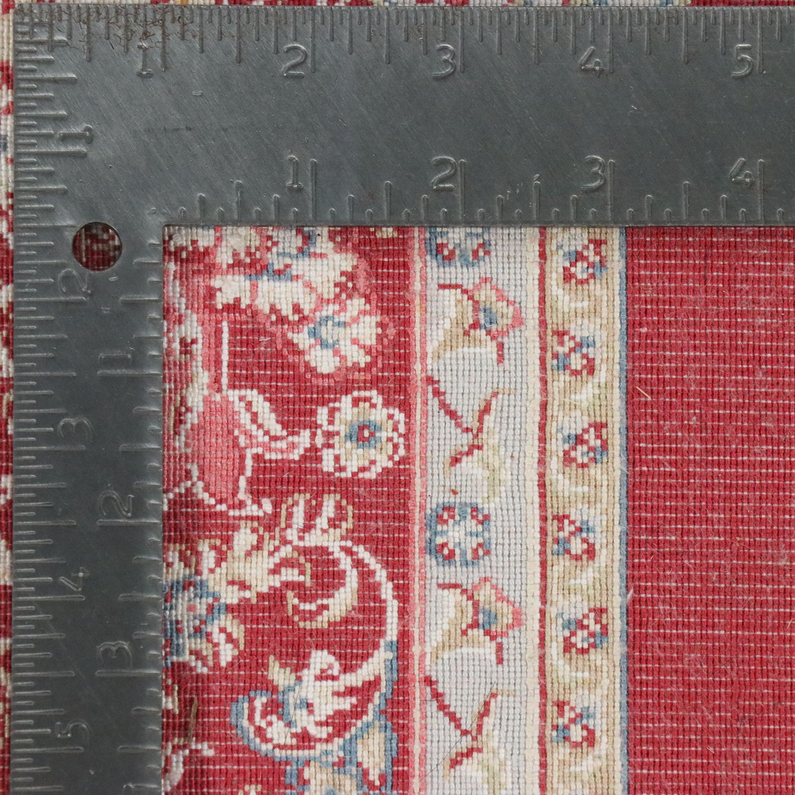 5'1 x 8'1 Hand-Knotted Signed Turkish Ghiordes Silk Area Rug