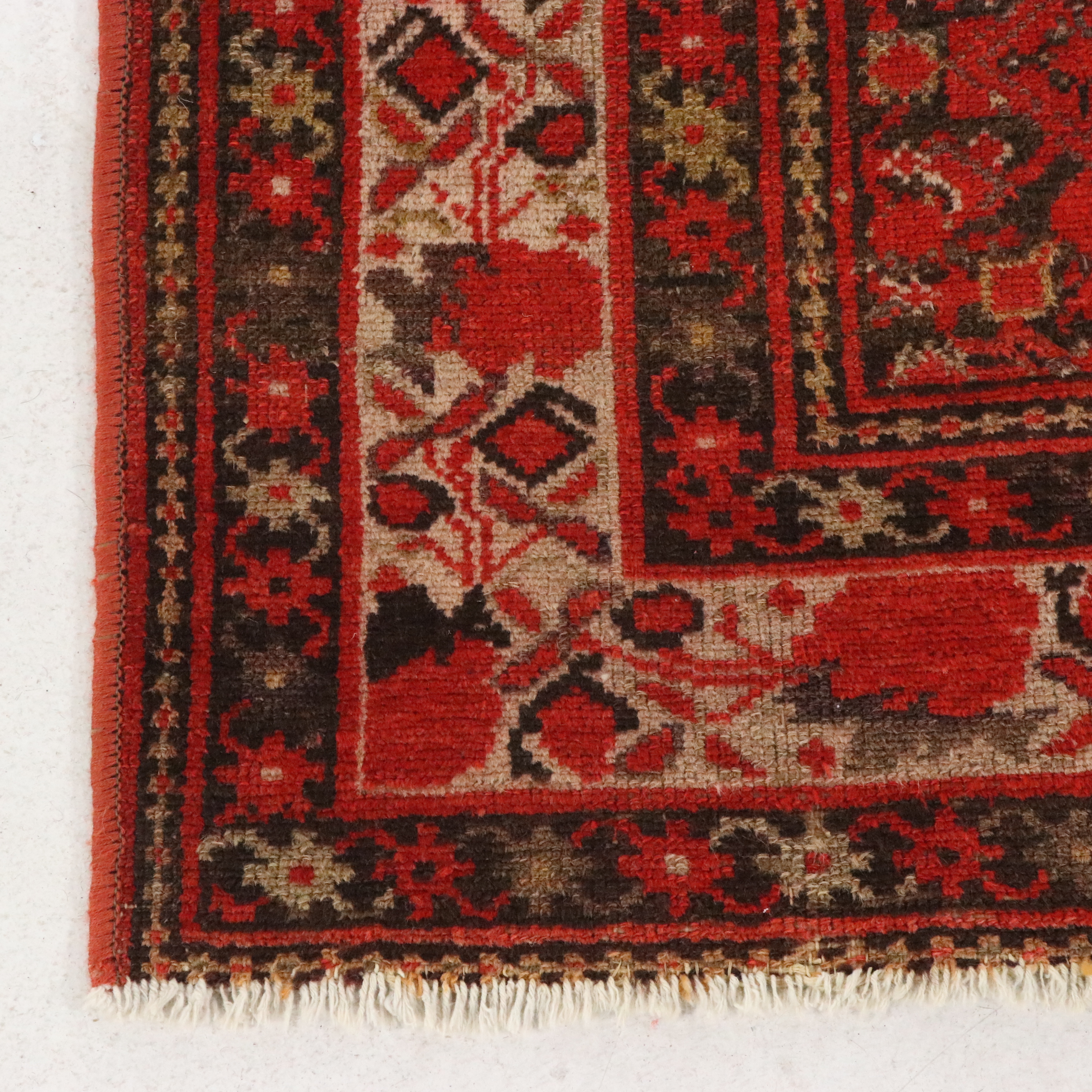 3'3 x 11'7 Hand-Knotted Persian Veramin Long Rug