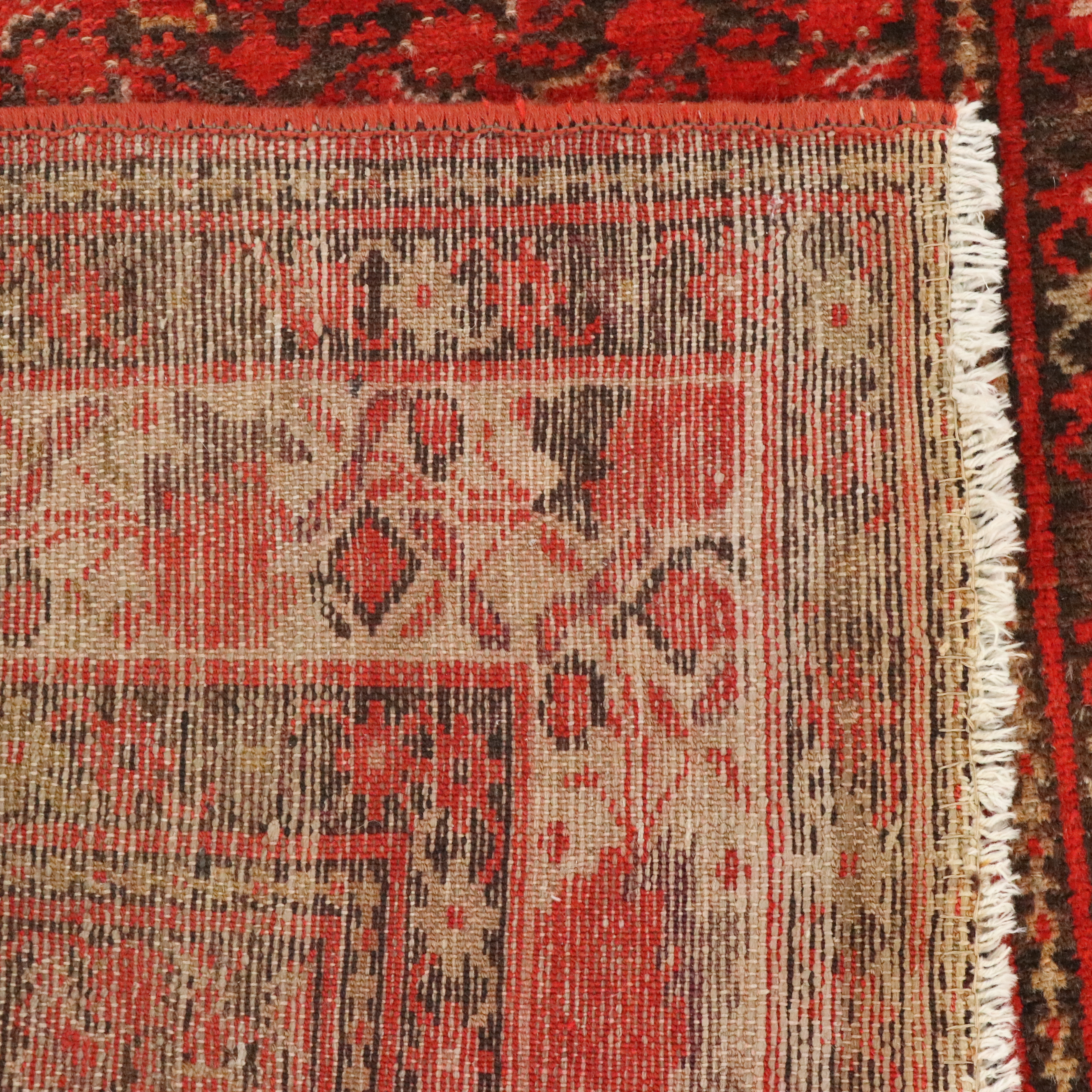3'3 x 11'7 Hand-Knotted Persian Veramin Long Rug