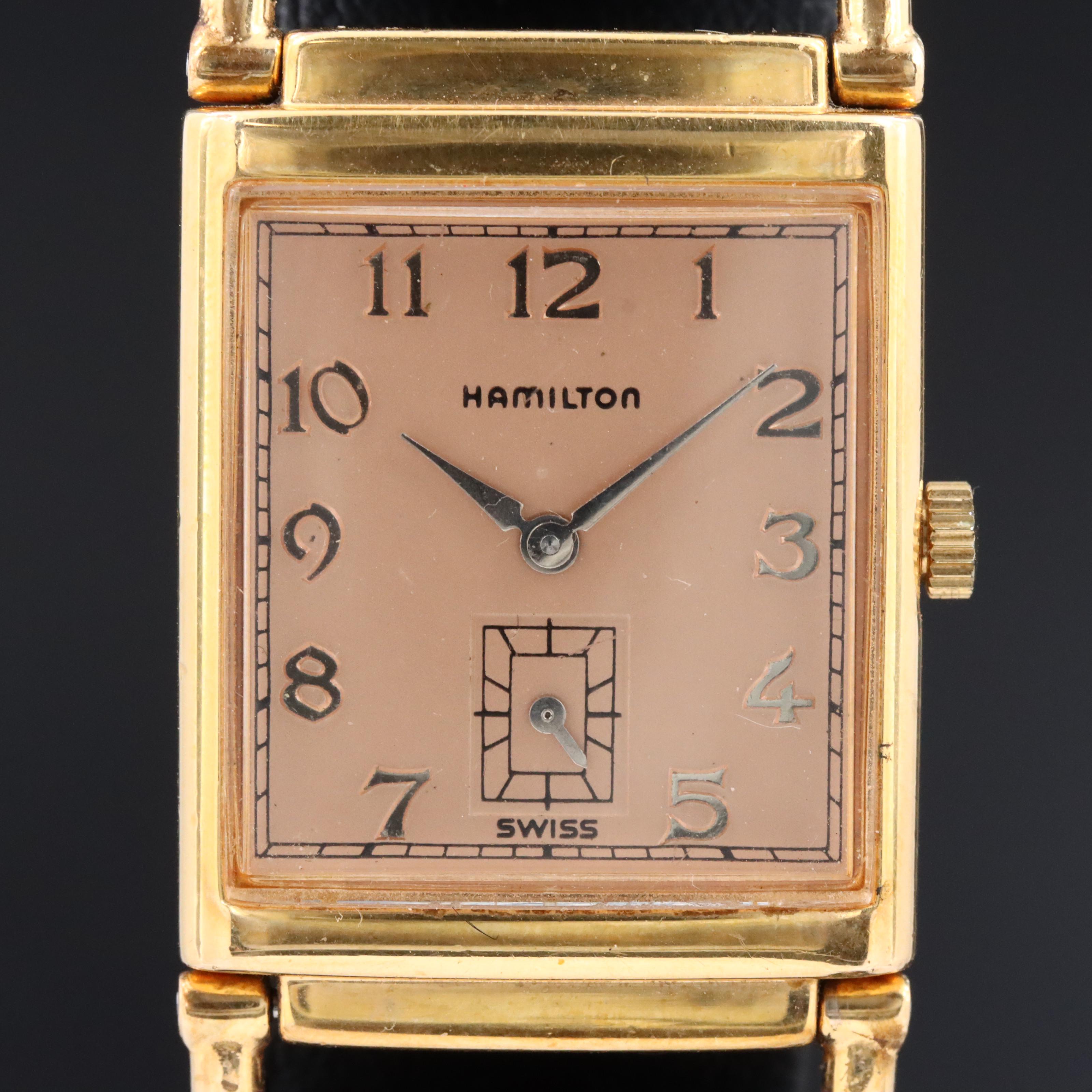 Hamilton Limited Edition Gold-Tone Quartz Watch