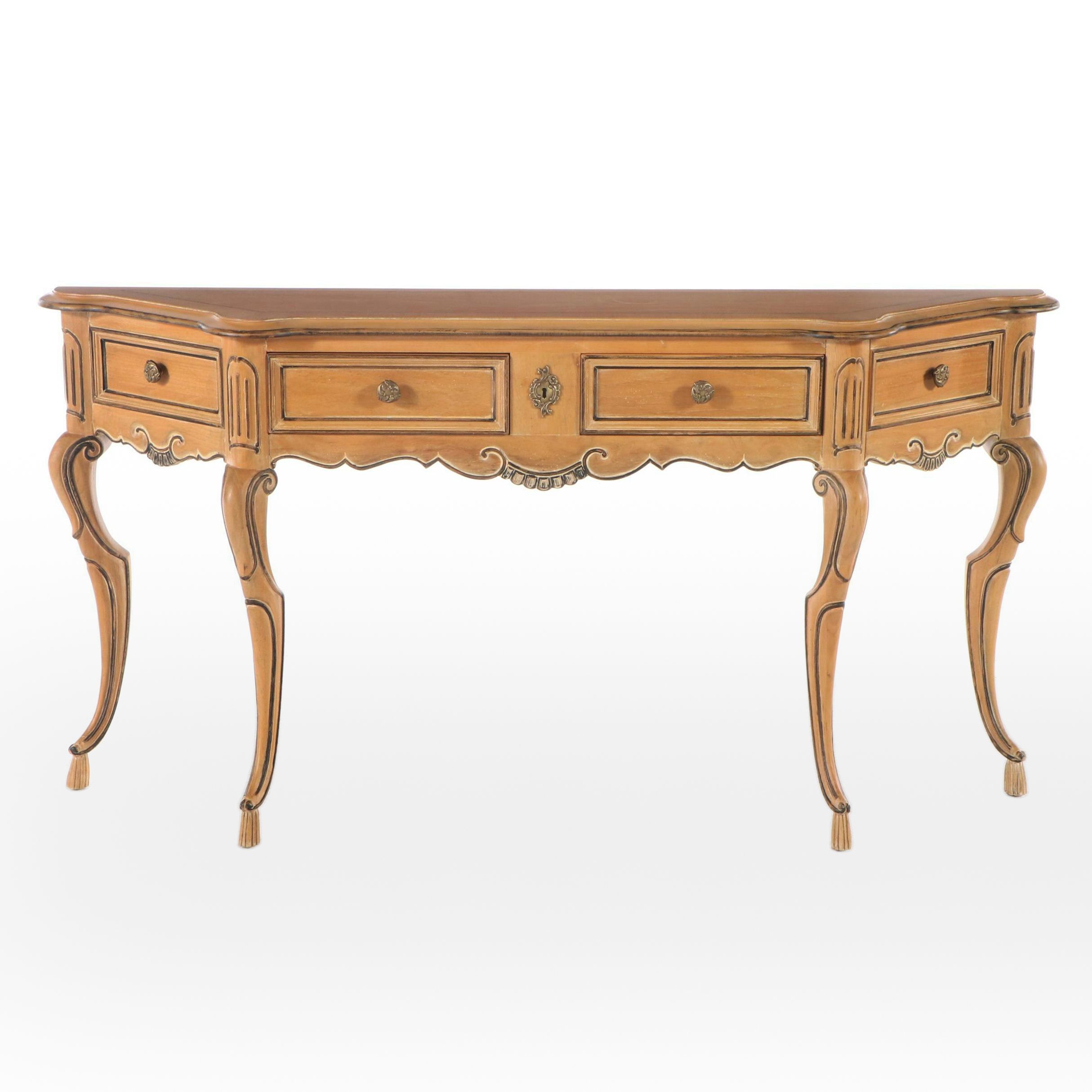 Drexel Louis XV Style Console Table