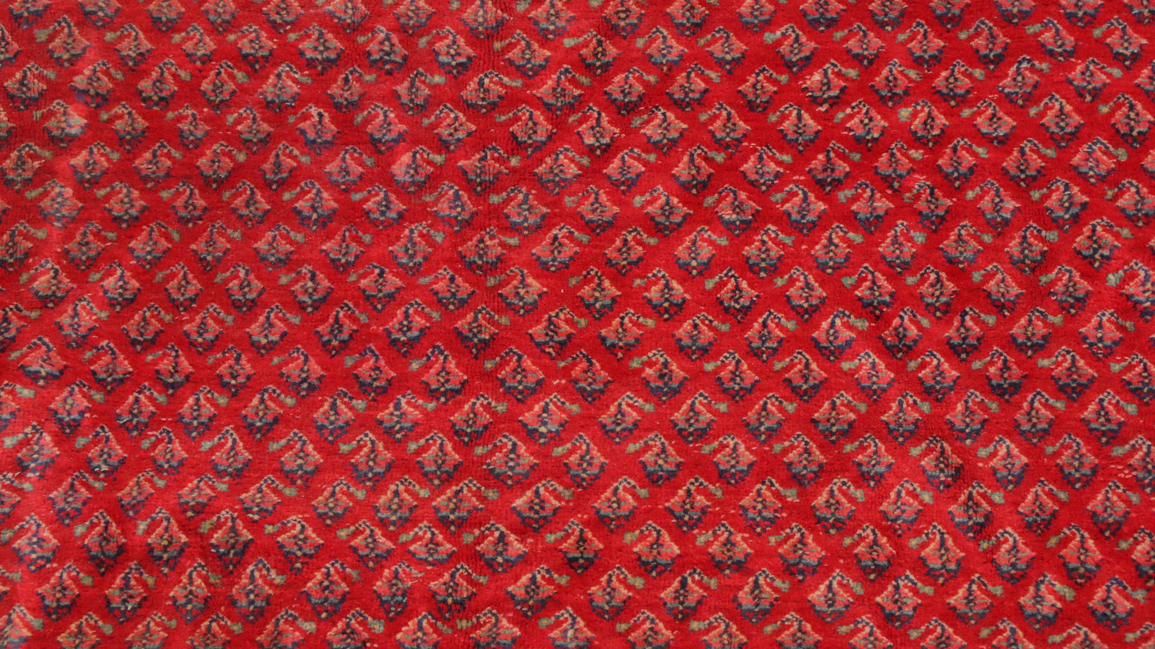 10'5 x 14'1 Hand-Knotted Persian Seraband Room-Sized Rug