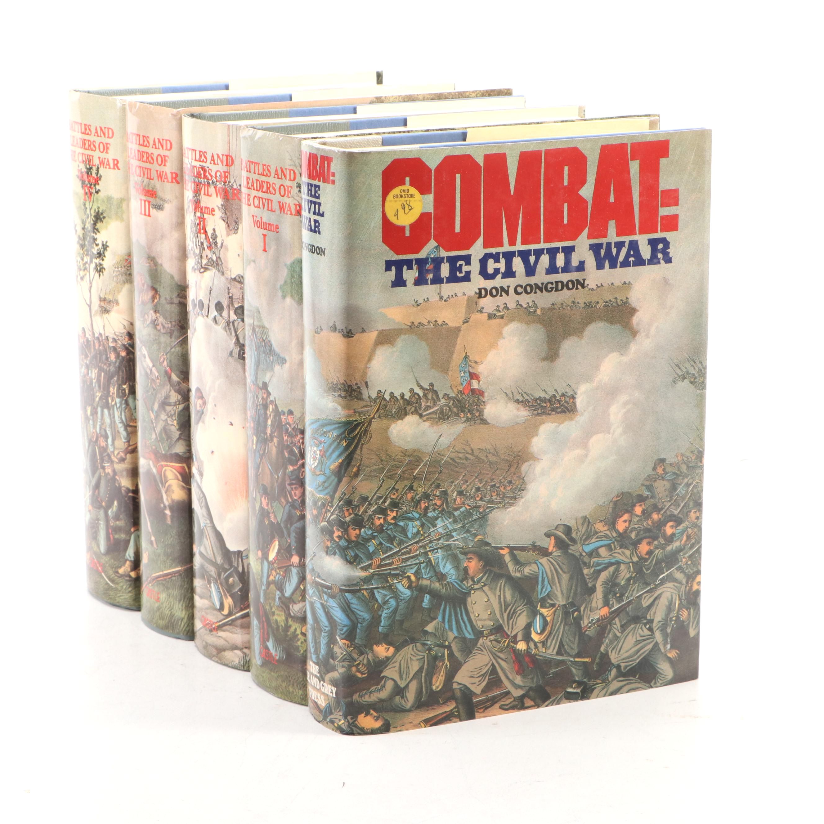 "Battles and Leaders of the Civil War" Set with "Combat" by Don Congdon