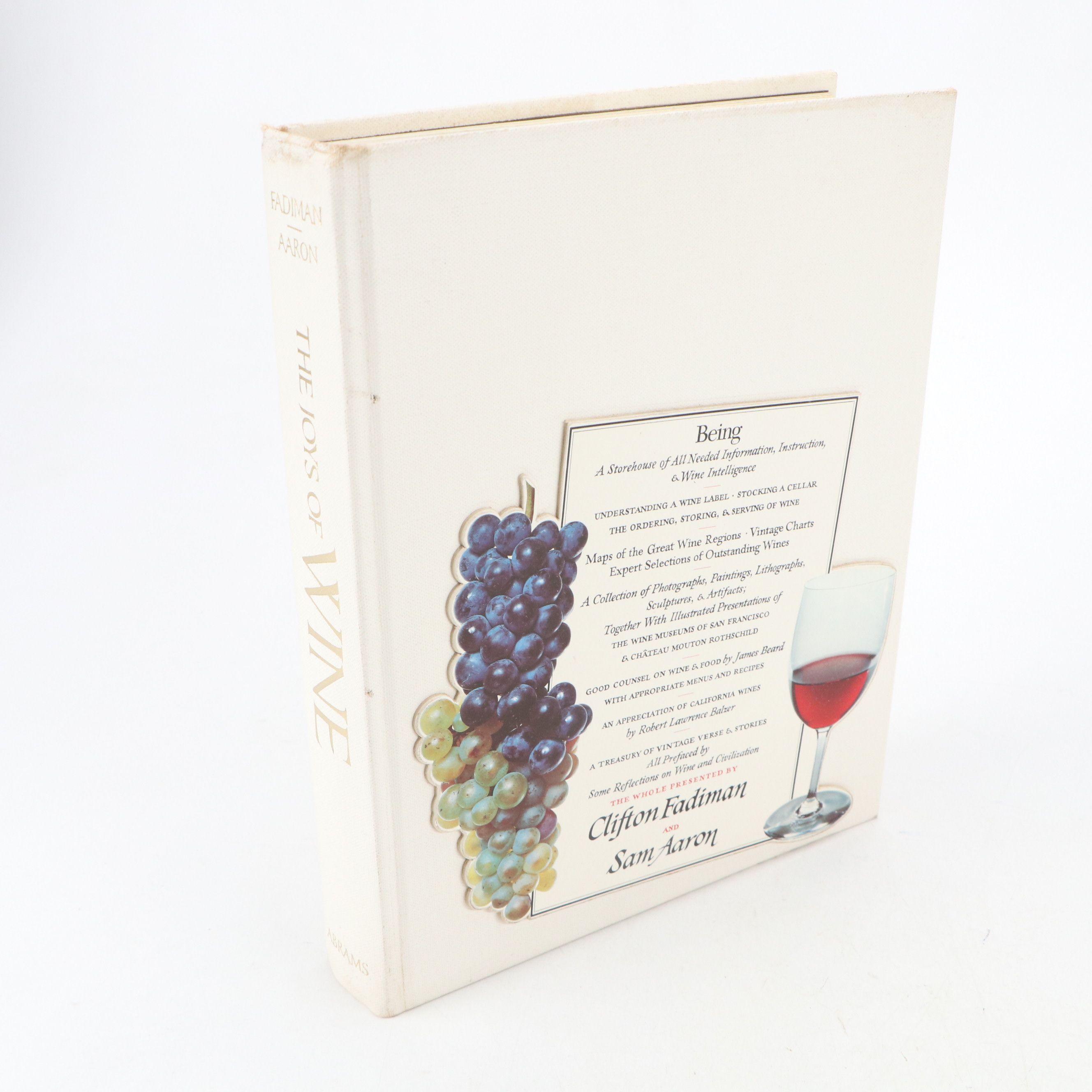 "The Joys of Wine" by Clifton Fadiman and Sam Aaron with Wine Cellar Catalogs