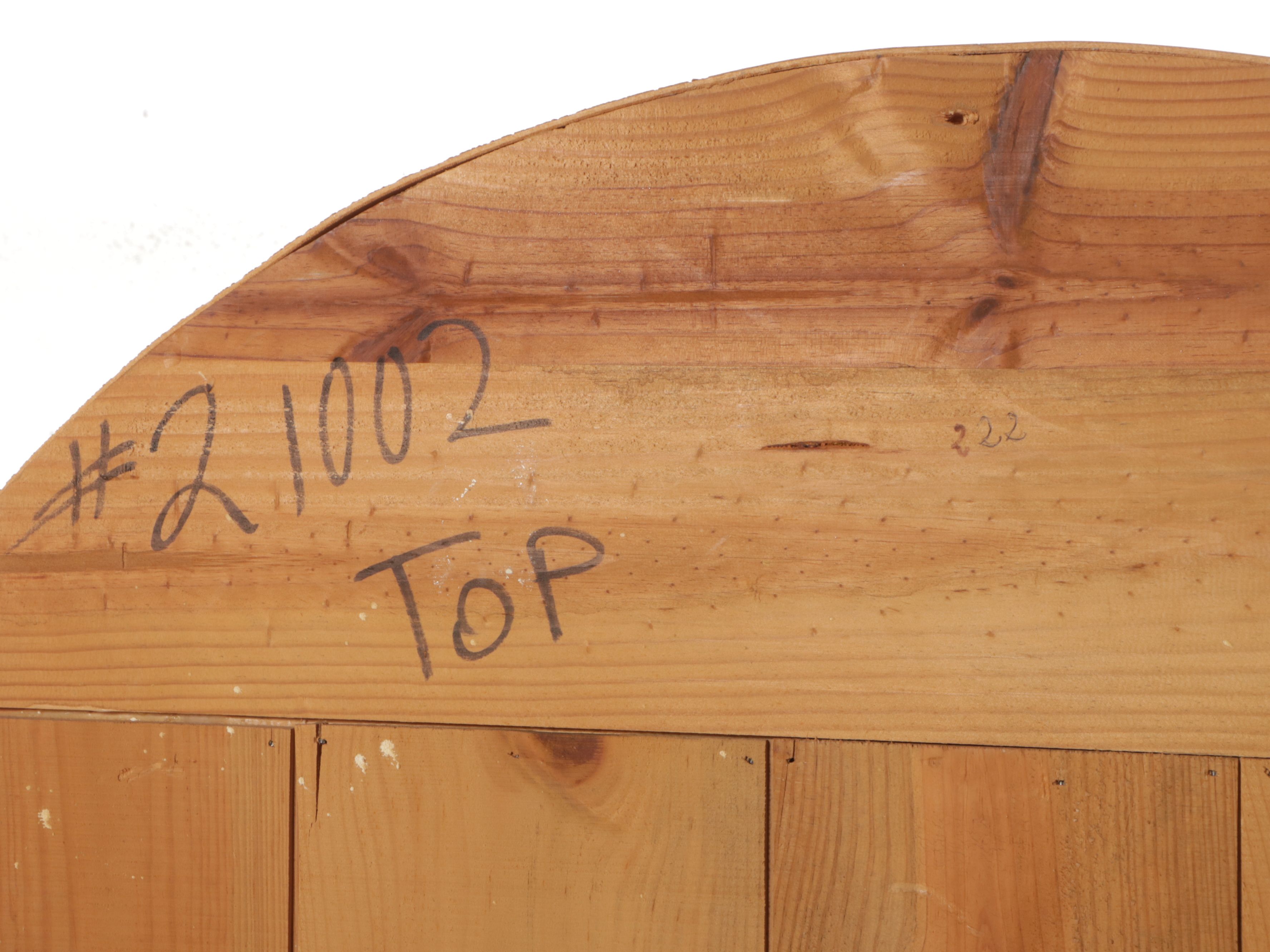 French Provincial Style Pine Cabinet