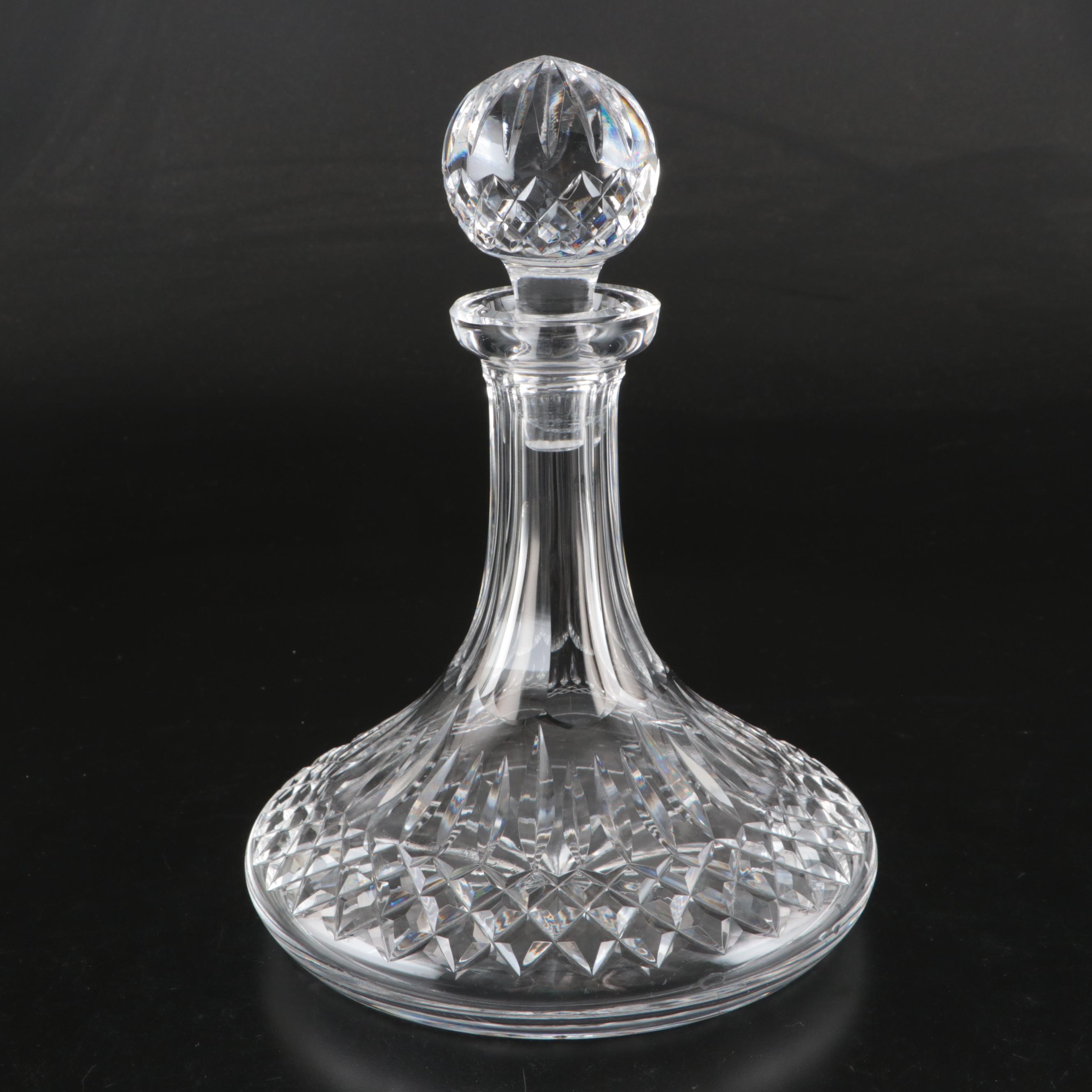 Waterford Crystal "Lismore" Ship's Decanter