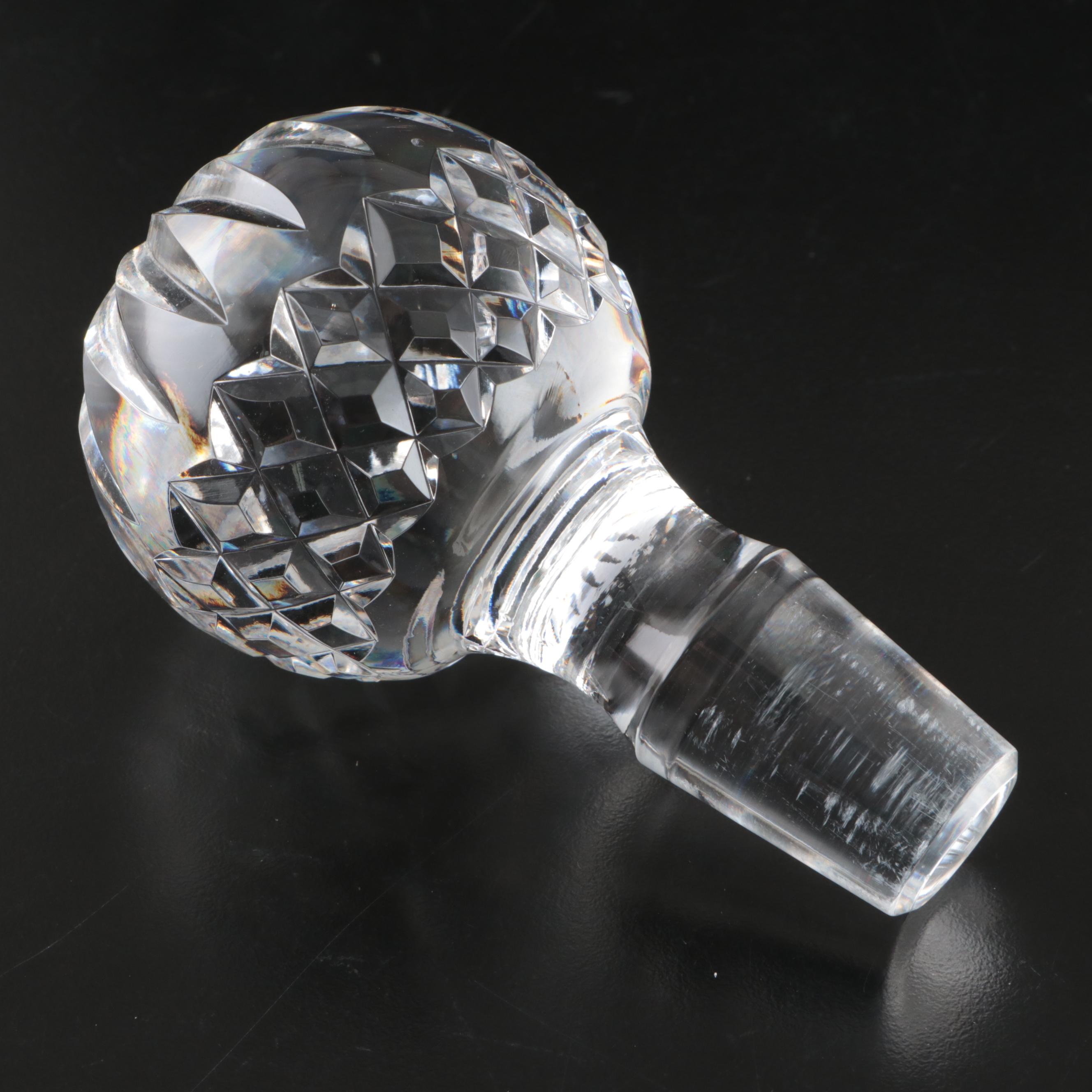 Waterford Crystal "Lismore" Ship's Decanter