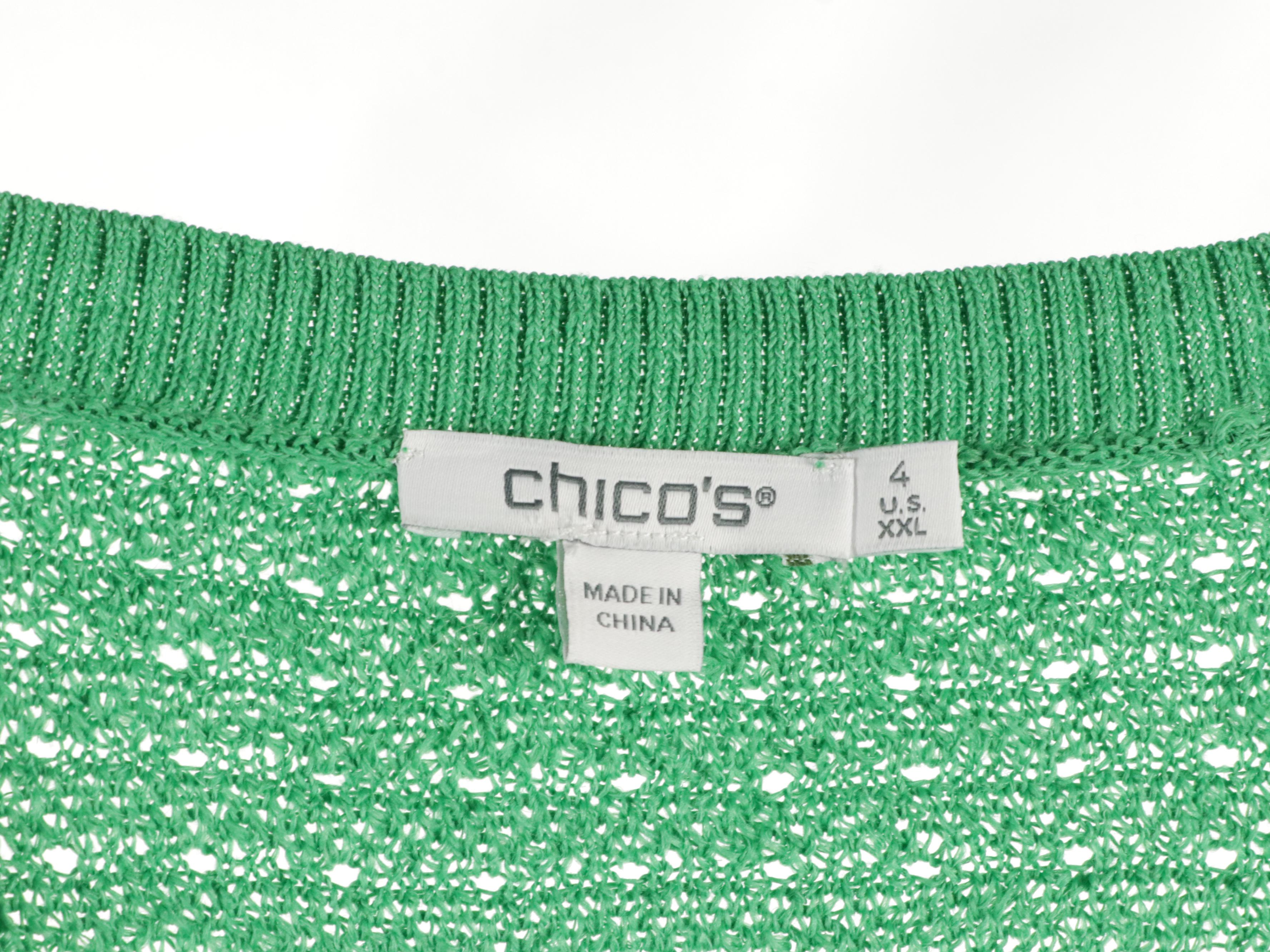 J. Crew, Banana Republic, and Chico's Jacket, Knit Tops, and Cowl Neck Poncho